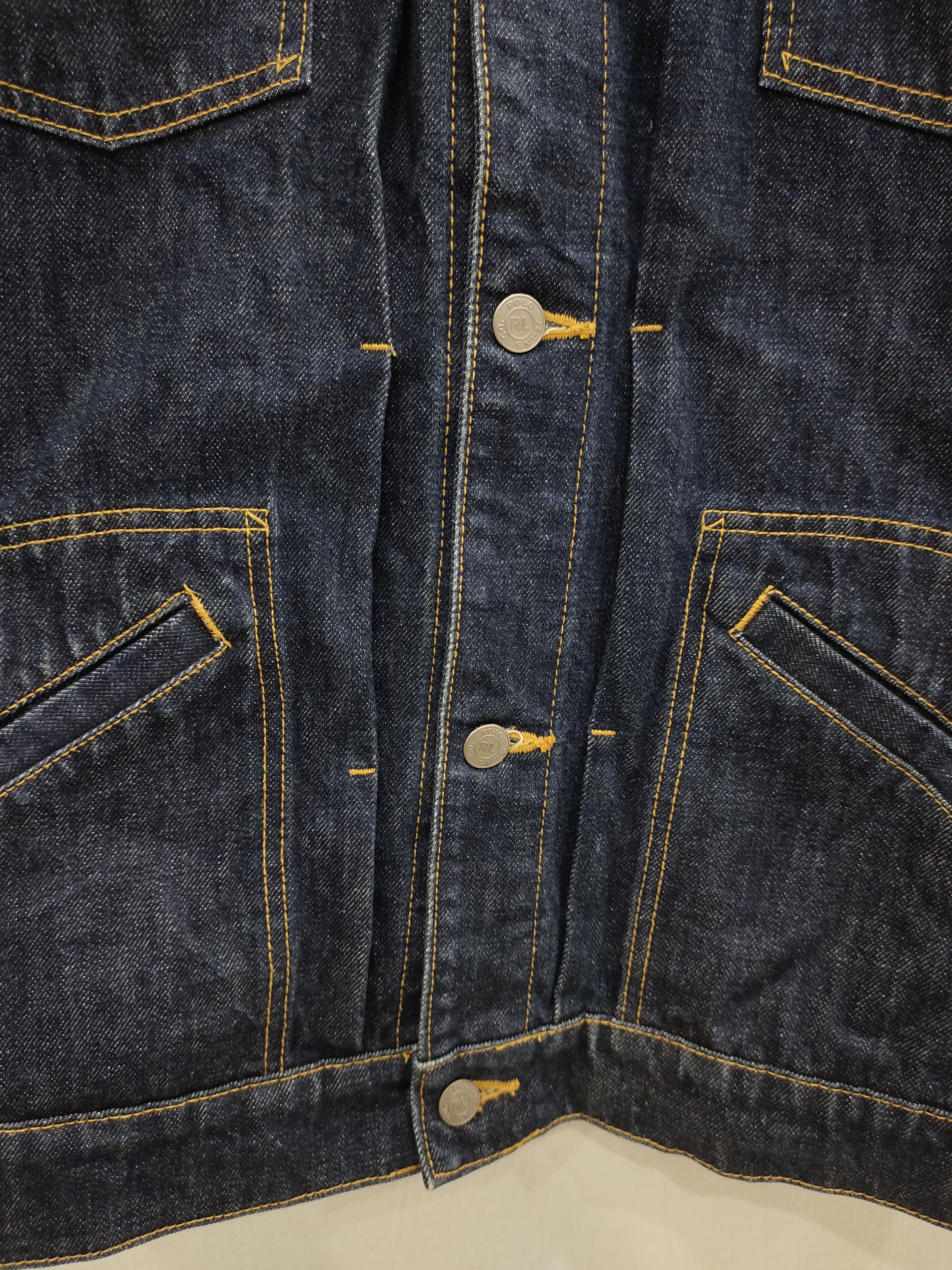 Designer × Polo Ralph Lauren × Vintage Vintage Polo Ralph Lauren Denim Jacket Size US L / EU 52-54 / 3 - 4 Thumbnail