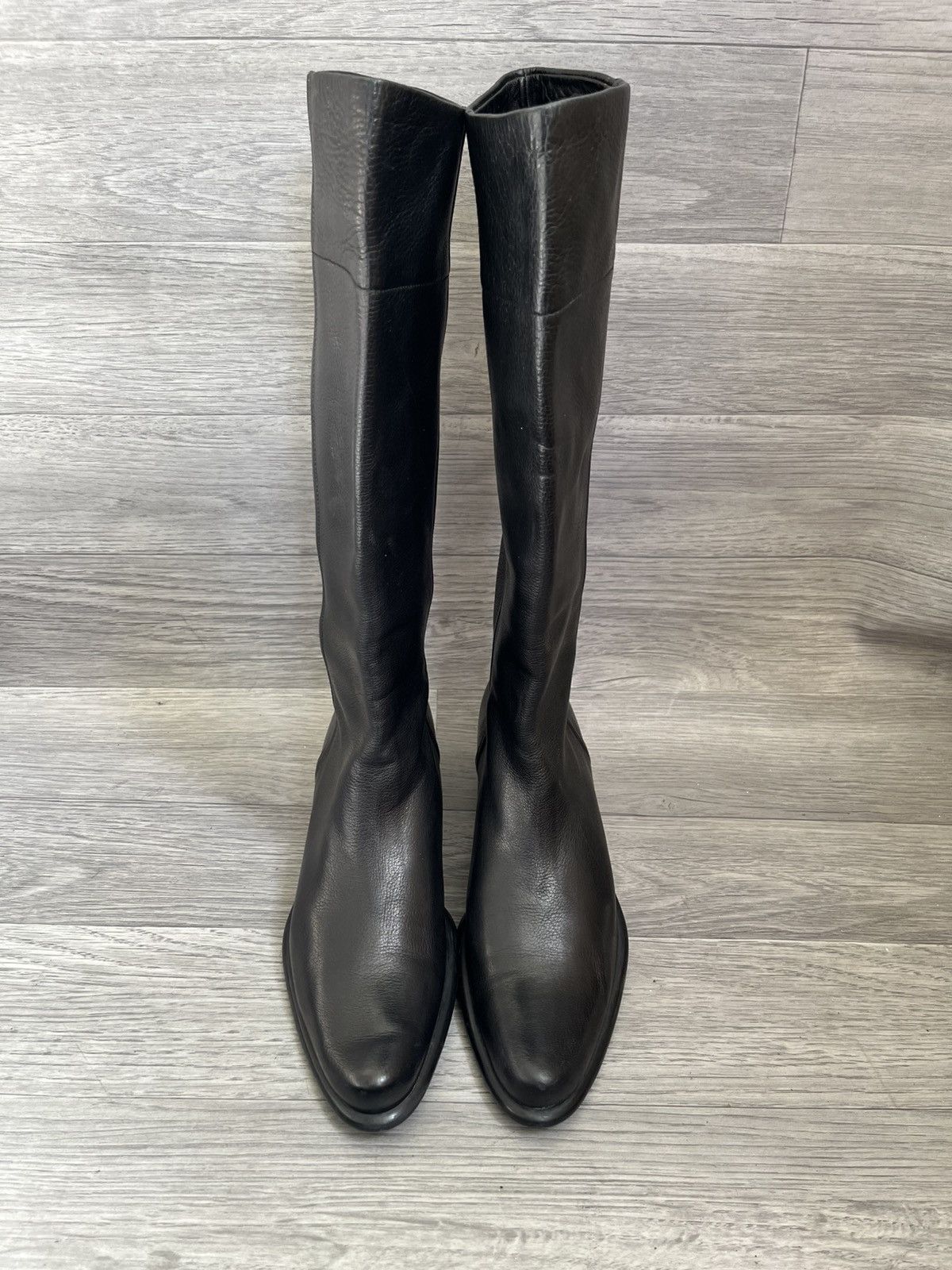 Miu Miu Miu Miu x Prada pointed toe long riding kitten heel boots Size US 6 / IT 36 - 3 Thumbnail