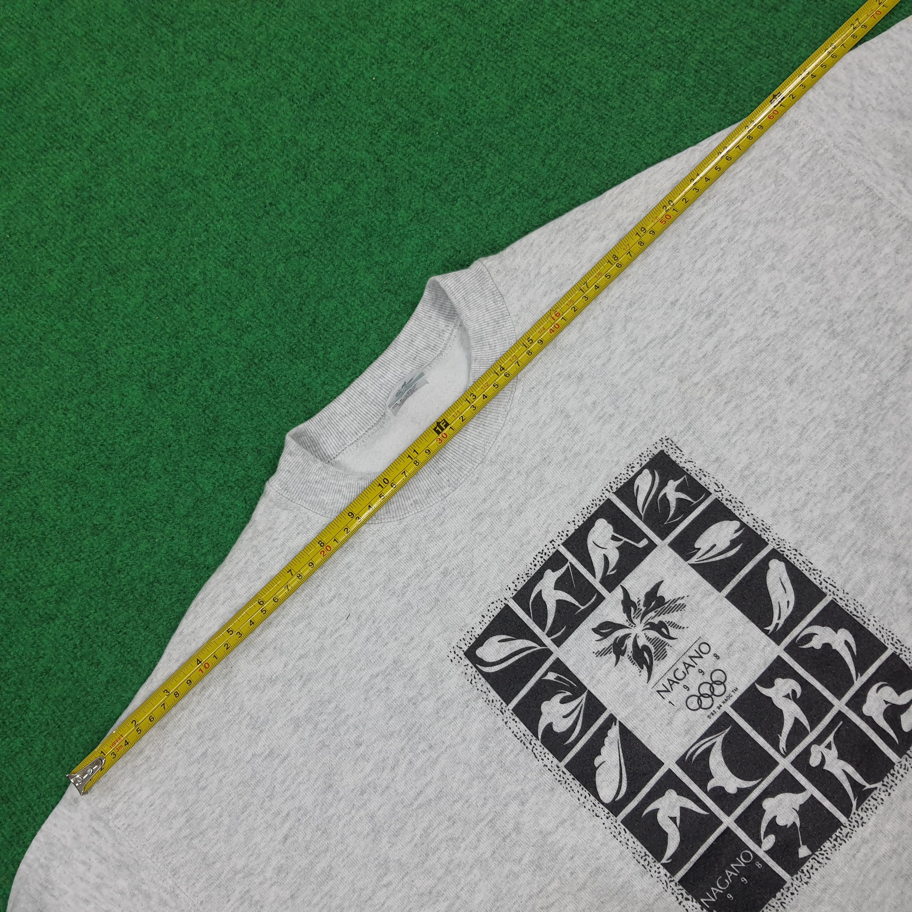 Japanese Brand × Vintage Vintage Mizuno Nagano 1998 Olympic 90s Sweatshirts Size US L / EU 52-54 / 3 - 8 Thumbnail