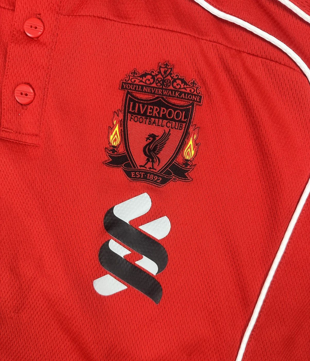 Adidas Adidas Liverpool FC Polo Training Jersey 2010 Size US M / EU 48-50 / 2 - 4 Thumbnail