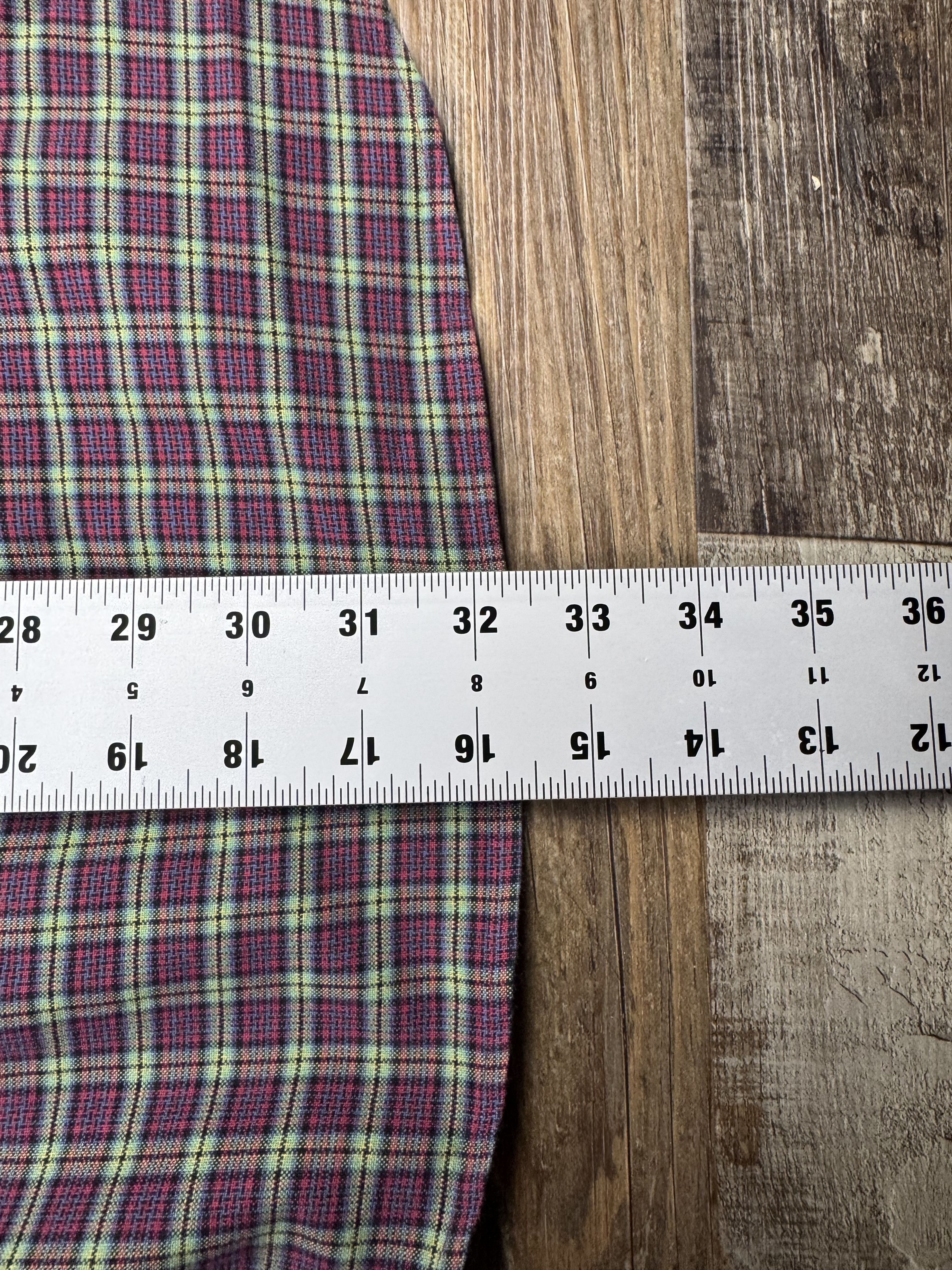 Ralph Lauren Ralph Lauren Classic Fit Plaid Red/Green Button Down Shirt Size US XL / EU 56 / 4 - 7 Thumbnail