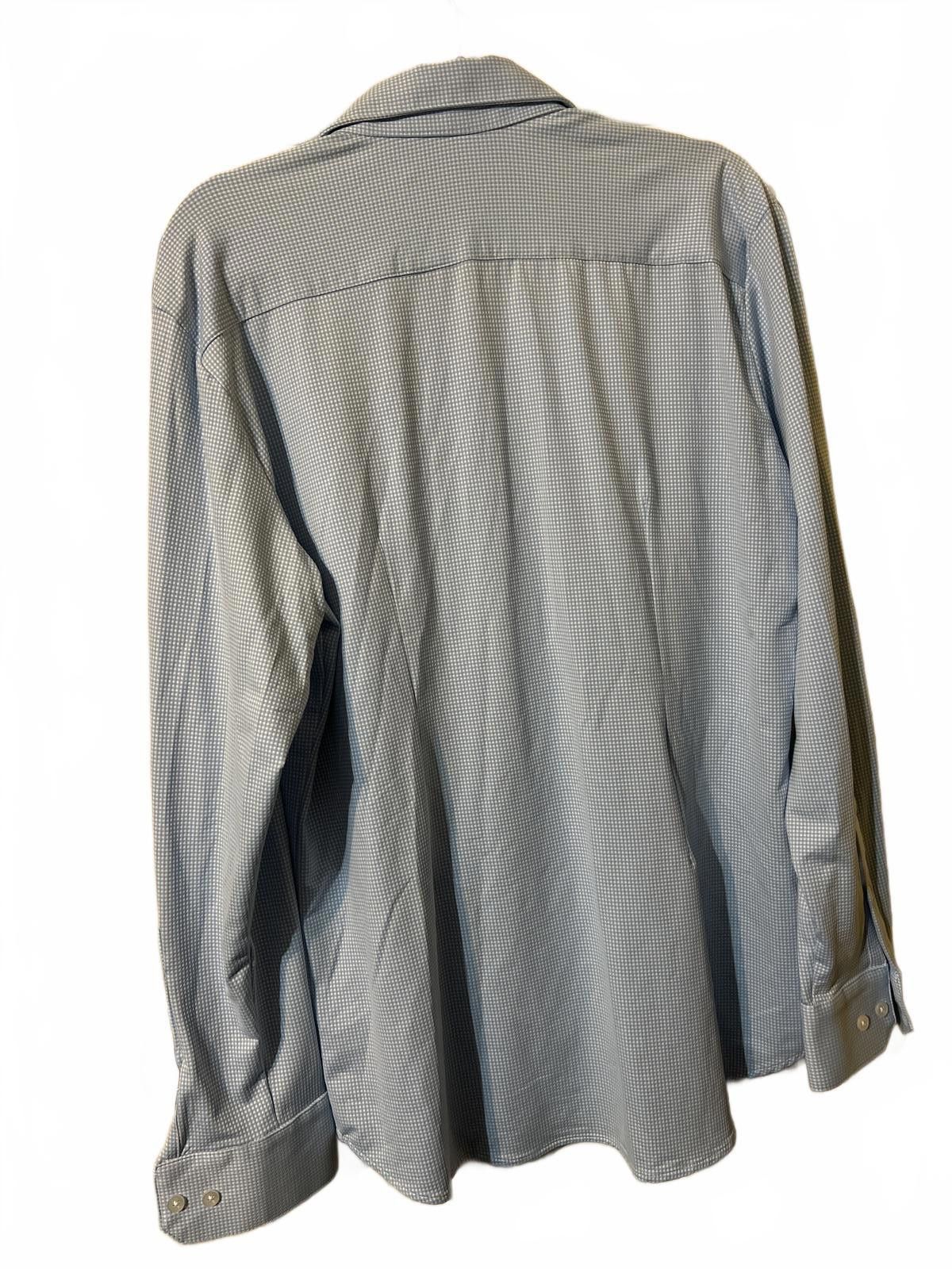 Mizzen+Main Mizzen+Main Ephinaker Collection Men's Dress Shirt X-Large Size 44R - 6 Thumbnail