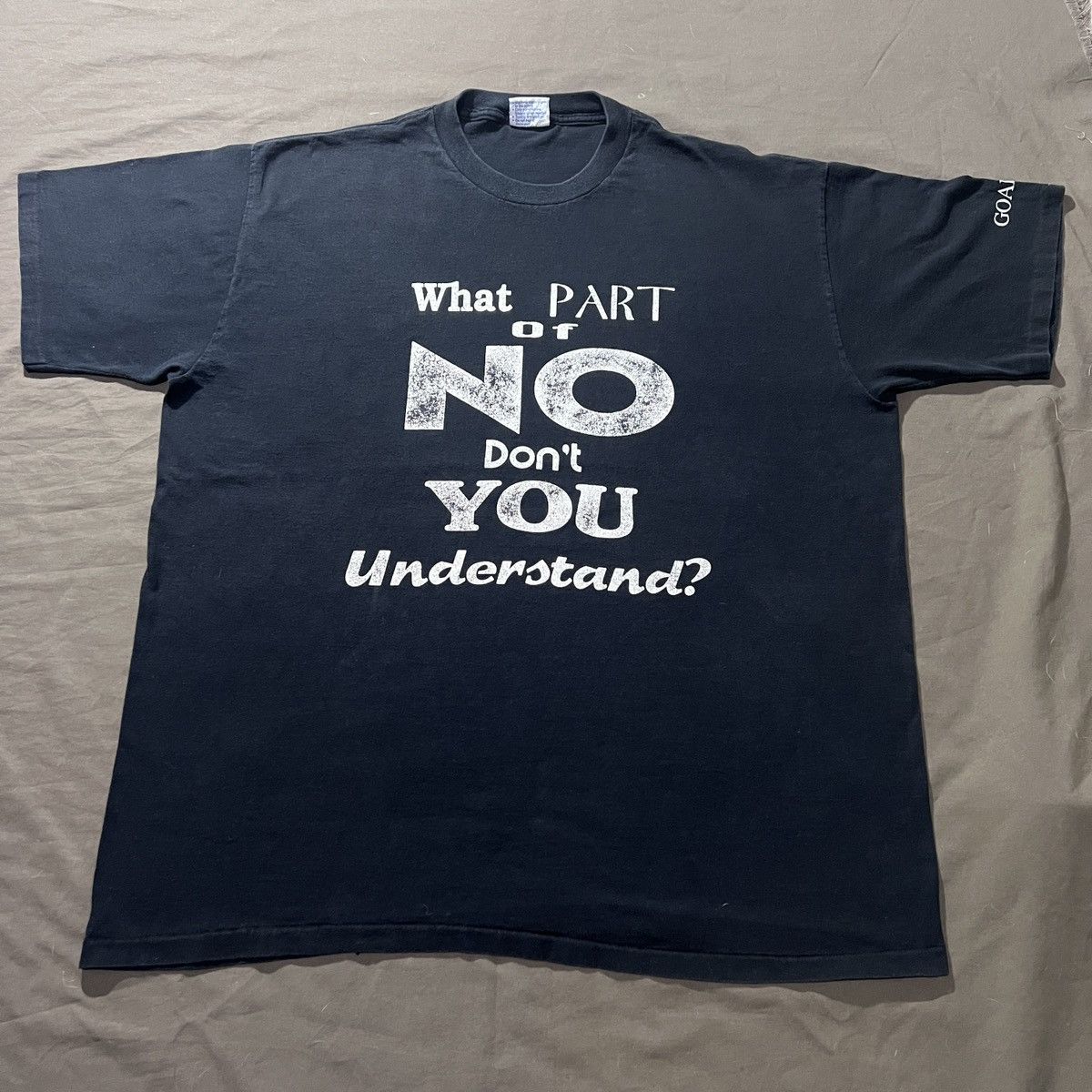 Vintage 90s What Part NO You Understand Tee 2XL God Jesus Christ Size US XXL / EU 58 / 5 - 1 Thumbnail