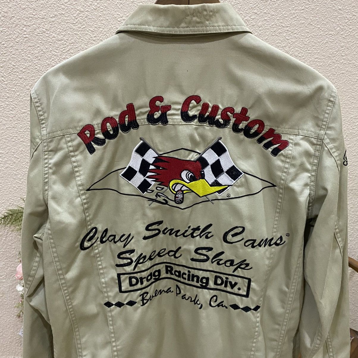 Vintage ☀️Vintage Rod & Custom embroidered logo racing jacket Size US M / EU 48-50 / 2 - 8 Thumbnail