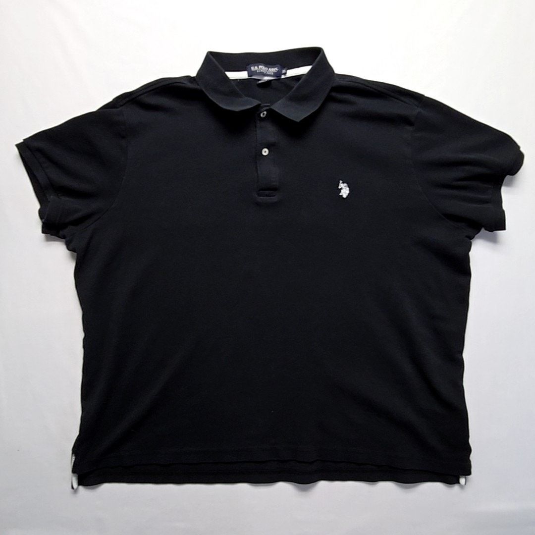 U.S. Polo Assn. U.S. Polo Assn. 3XL Black Embroidered Logo Luxury Feel Polo Size US XXL / EU 58 / 5 - 1 Thumbnail