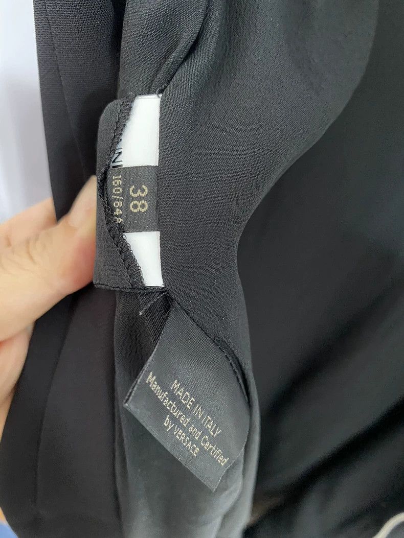 Versace Versace Sleeveless suit little black dress Size S / US 4 / IT 40 - 5 Thumbnail