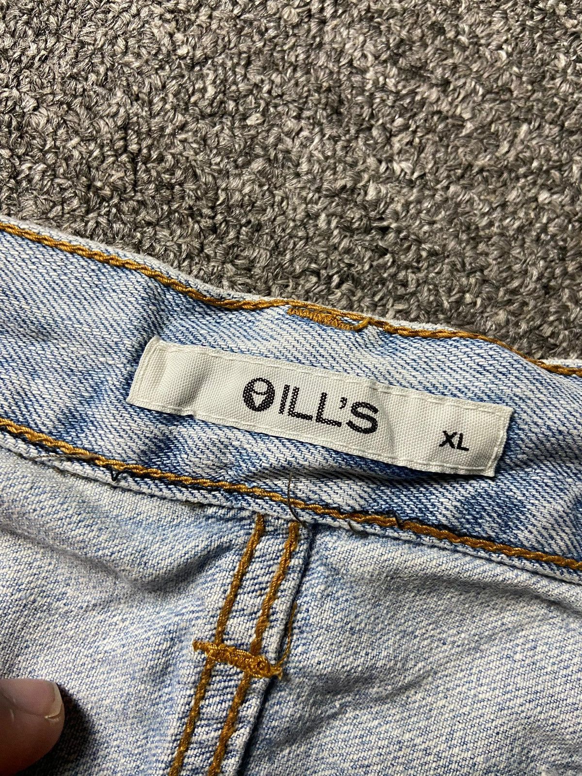 Japanese Brand ILLS Brand Custom Patchwork Denim Jeans (157) Size US 34 / EU 50 - 3 Thumbnail