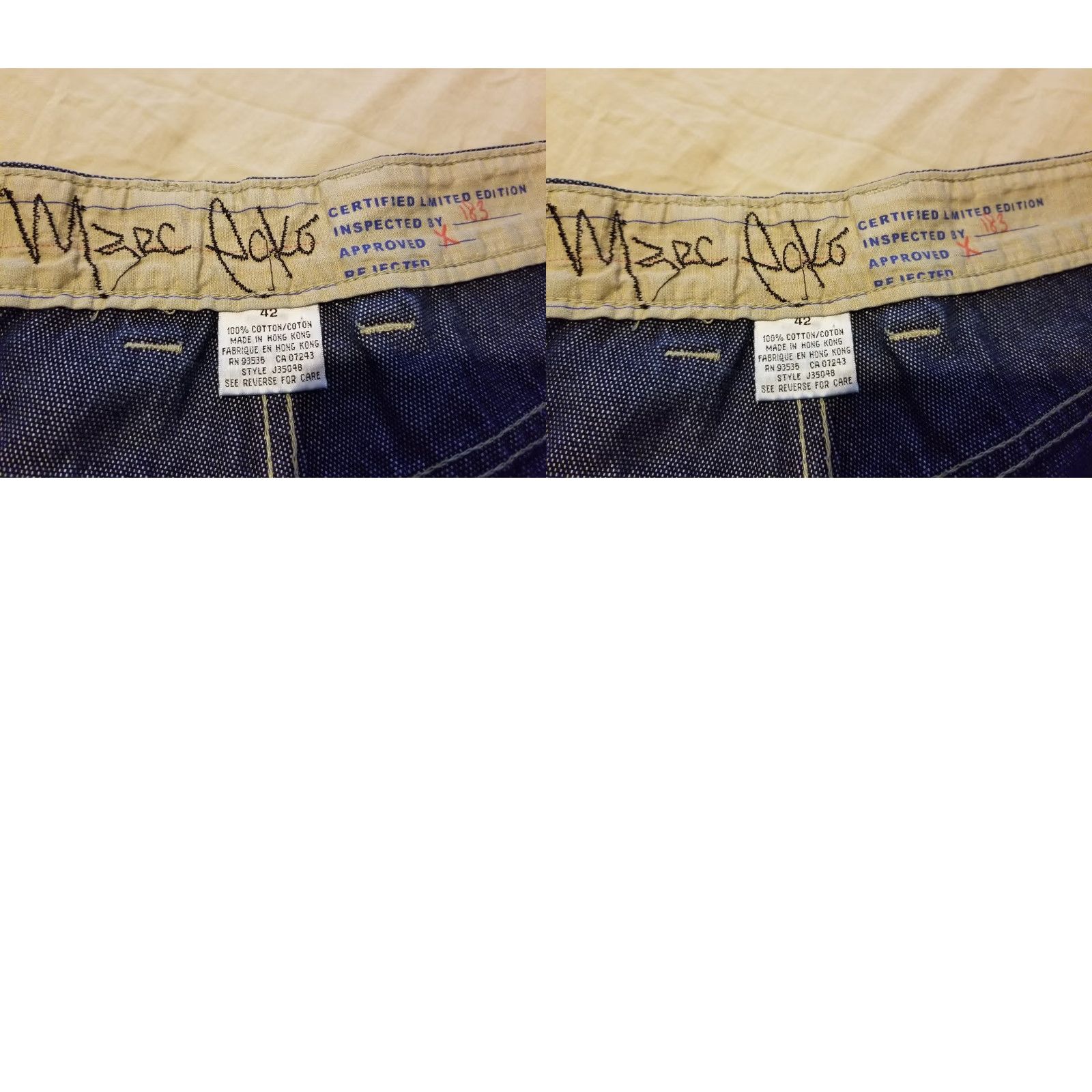 Ecko Unltd. VINTAGE Ecko Unlimited Jeans Denim 42x28 28in Inseam 5-Pocket Men Blue 90s Hip Hop Wide-Leg Jeans Mens Size US 42 / EU 58 - 9 Thumbnail