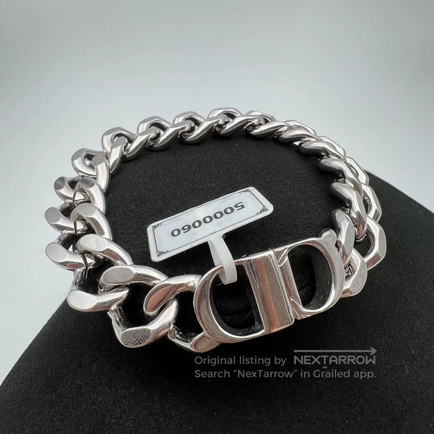 Dior Dior CD Silver Bracelet Size ONE SIZE - 1 Thumbnail