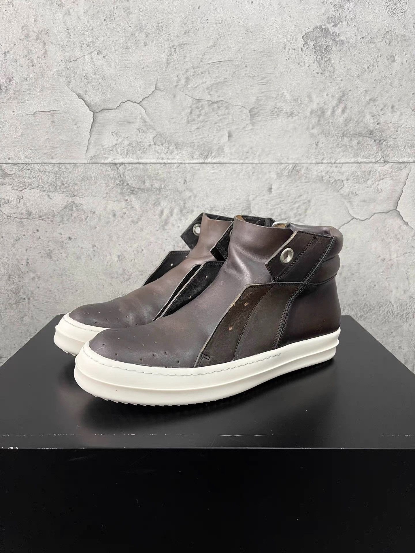 Rick Owens Rick Owens 16SS Island Dunk Sneakers K34 Size US 6 / EU 39 - 3 Thumbnail