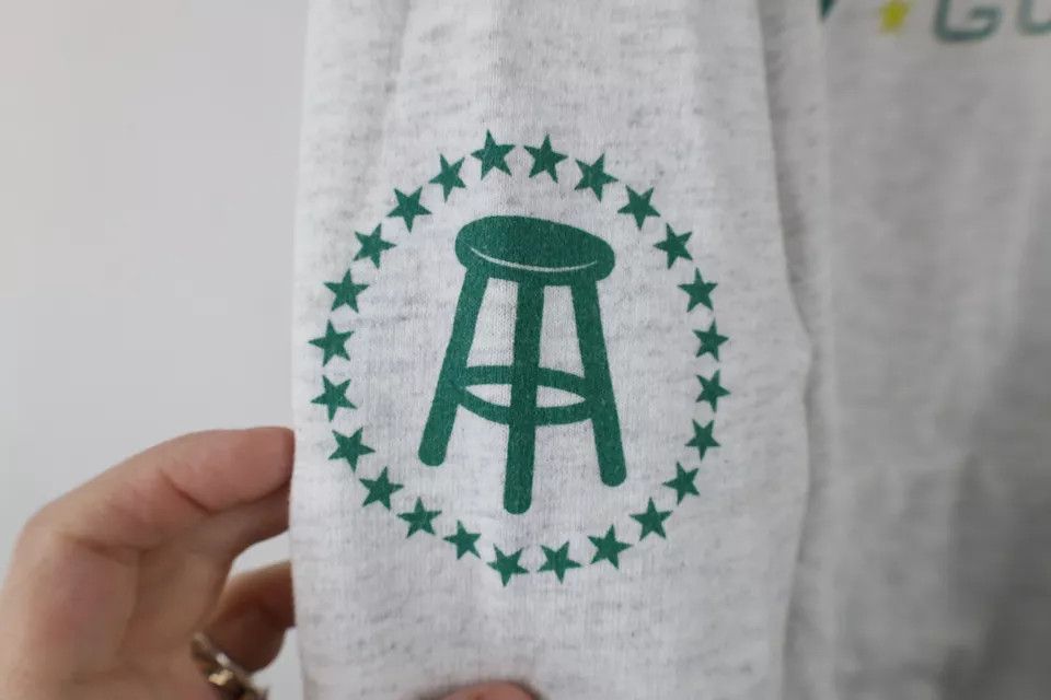 Champion × Vintage Champion Barstool Sports Golf Hoodie Sweatshirt Heather Gray Size US L / EU 52-54 / 3 - 8 Thumbnail