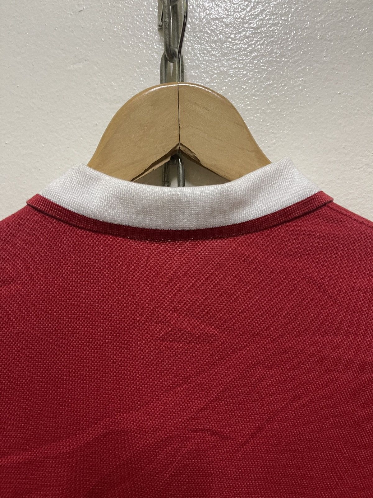 Burberry × Vintage Burberrys Polo Red Size US M / EU 48-50 / 2 - 14 Thumbnail