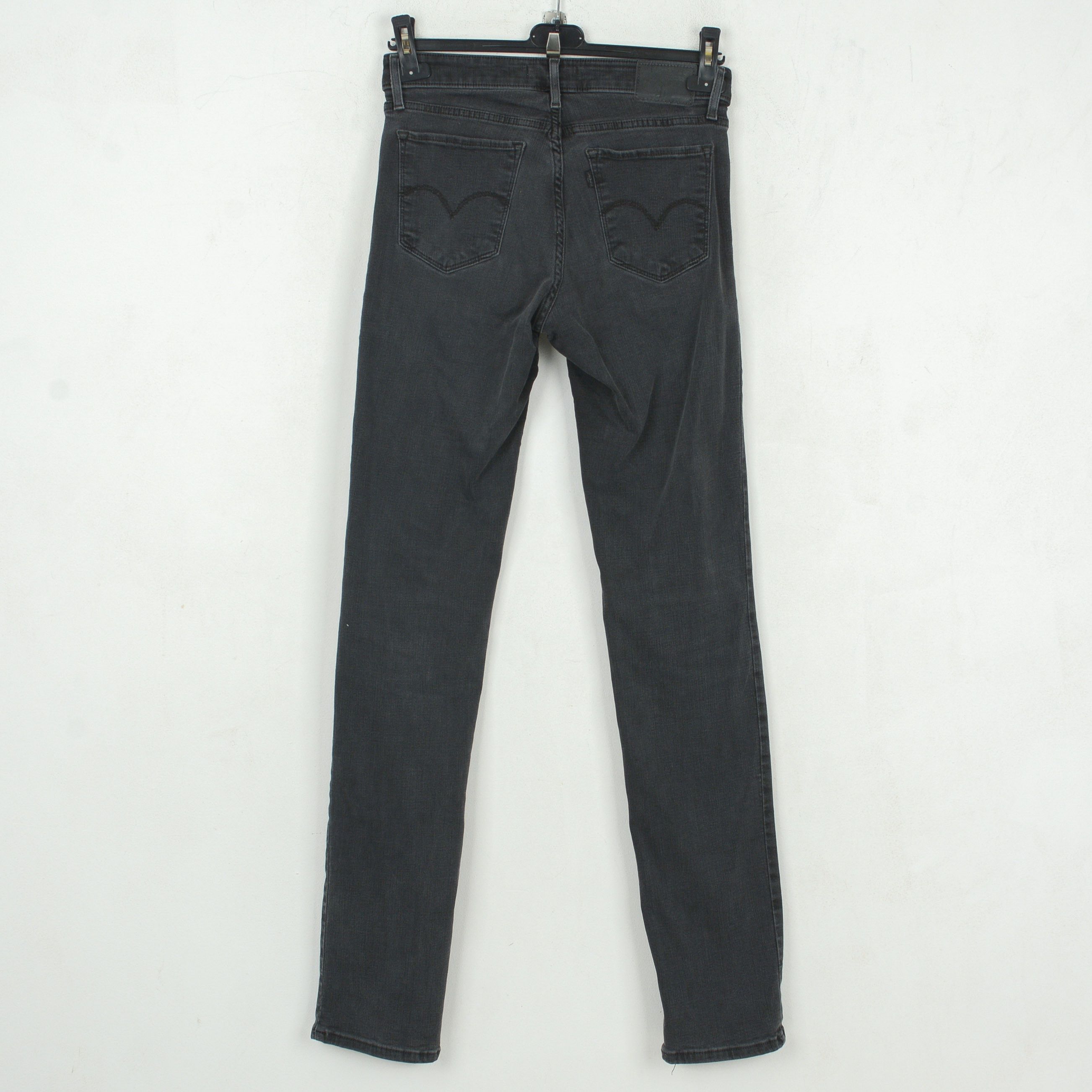 Levi's 712 Slim W29 L34 Denim Jeans Skinny Trousers Pants Tapered Size 29" - 2 Thumbnail