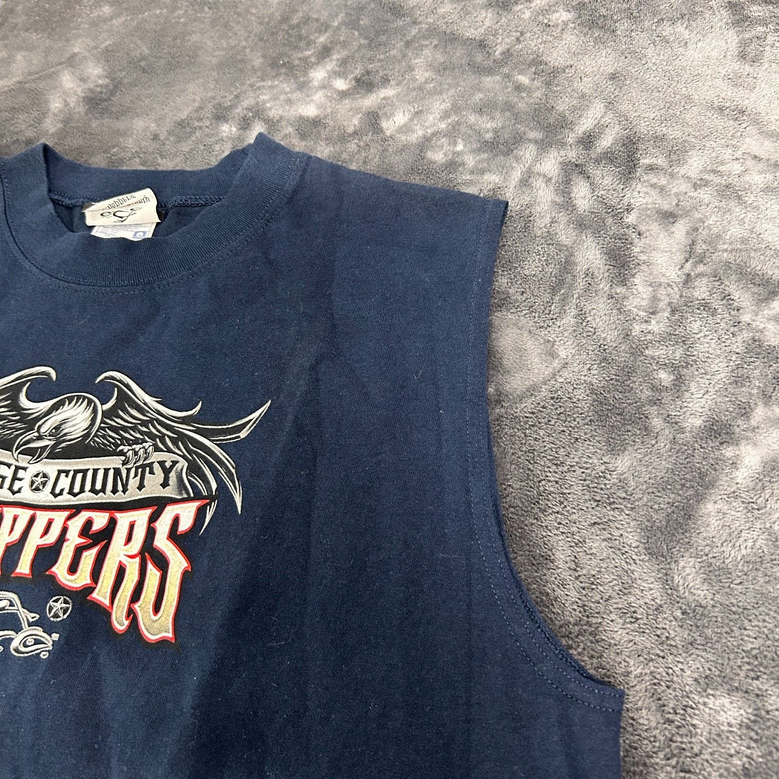 & Other Stories Orange County Choppers Y2K Biker Mens Large Navy Blue Size US L / EU 52-54 / 3 - 6 Thumbnail