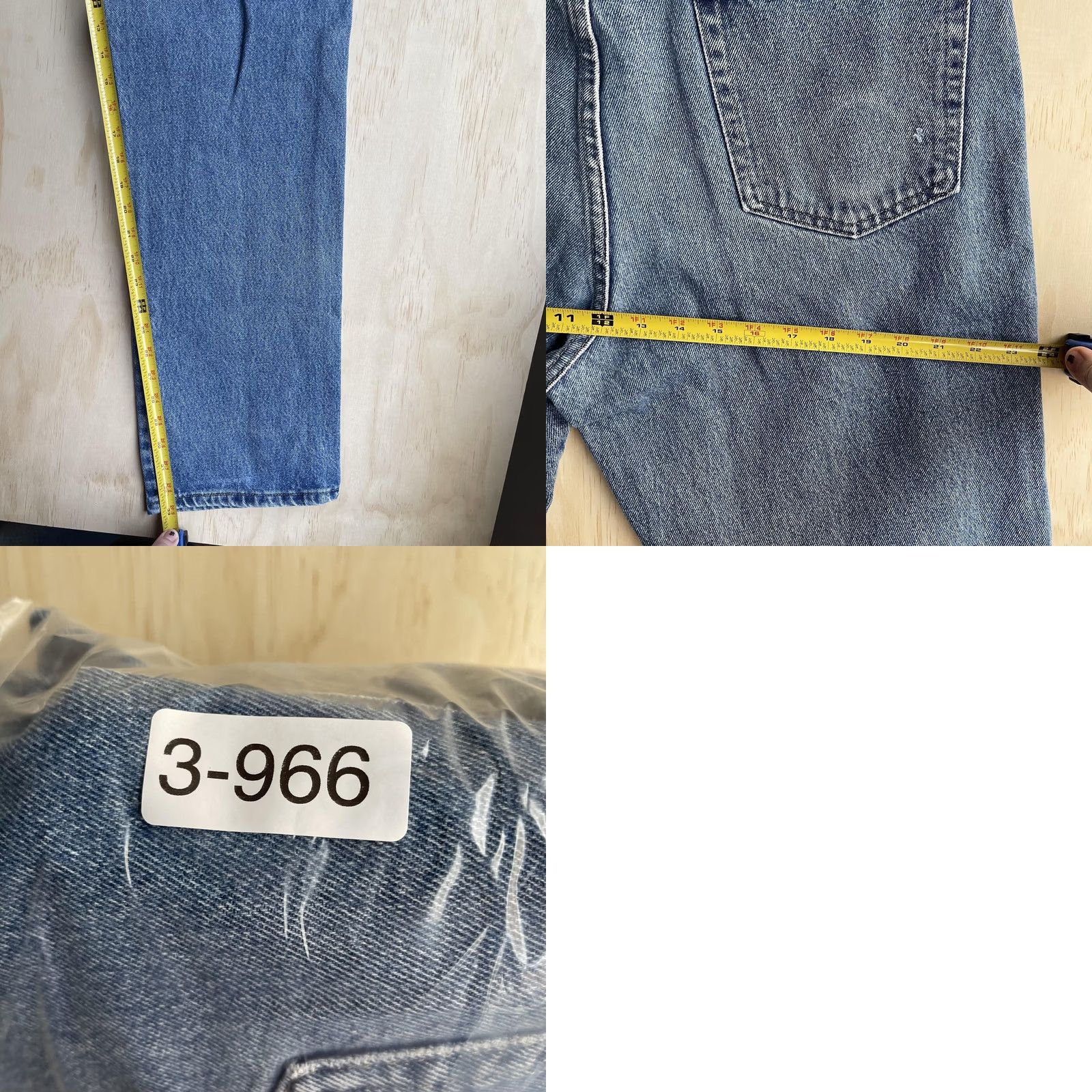 Wrangler Wrangler Jeans Mens 36 Blue Regular Fit 36x33 Wash Denim Straight Leg Casual Size US 36 / EU 52 - 8 Thumbnail