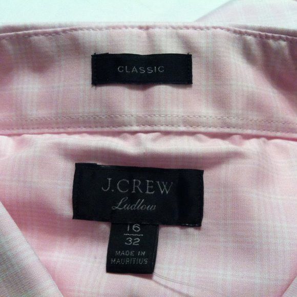 J.Crew J.CREW LUDLOW MENS NEW 100%COTTON DRESS SHIRT SIZE: 16/32 Size US L / EU 52-54 / 3 - 8 Thumbnail