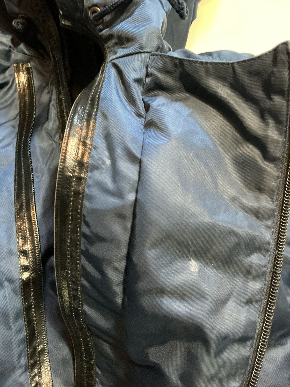 Whyred WHYRED Double Zip Military Army Hooded Bomber Flight Jacket Size US M / EU 48-50 / 2 - 11 Thumbnail
