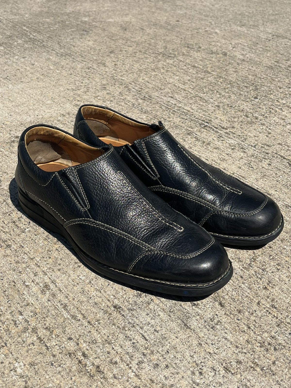 Johnston & Murphy Johnston & Murphy Sheepskin Leather Loafers Size US 11 / EU 44 - 1 Thumbnail