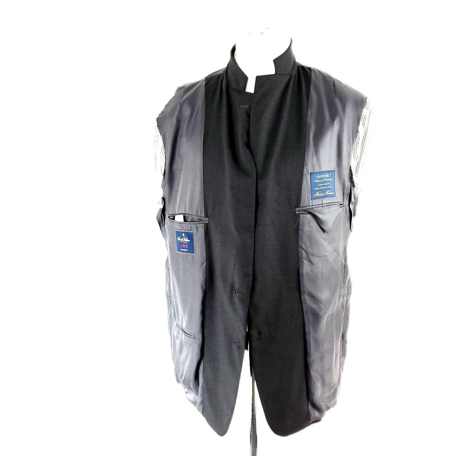 Brooks Brothers Brooks Brothers 1818 Regent Wool 2 Button Suit Jacket 42R Gr Size 42R - 11 Thumbnail