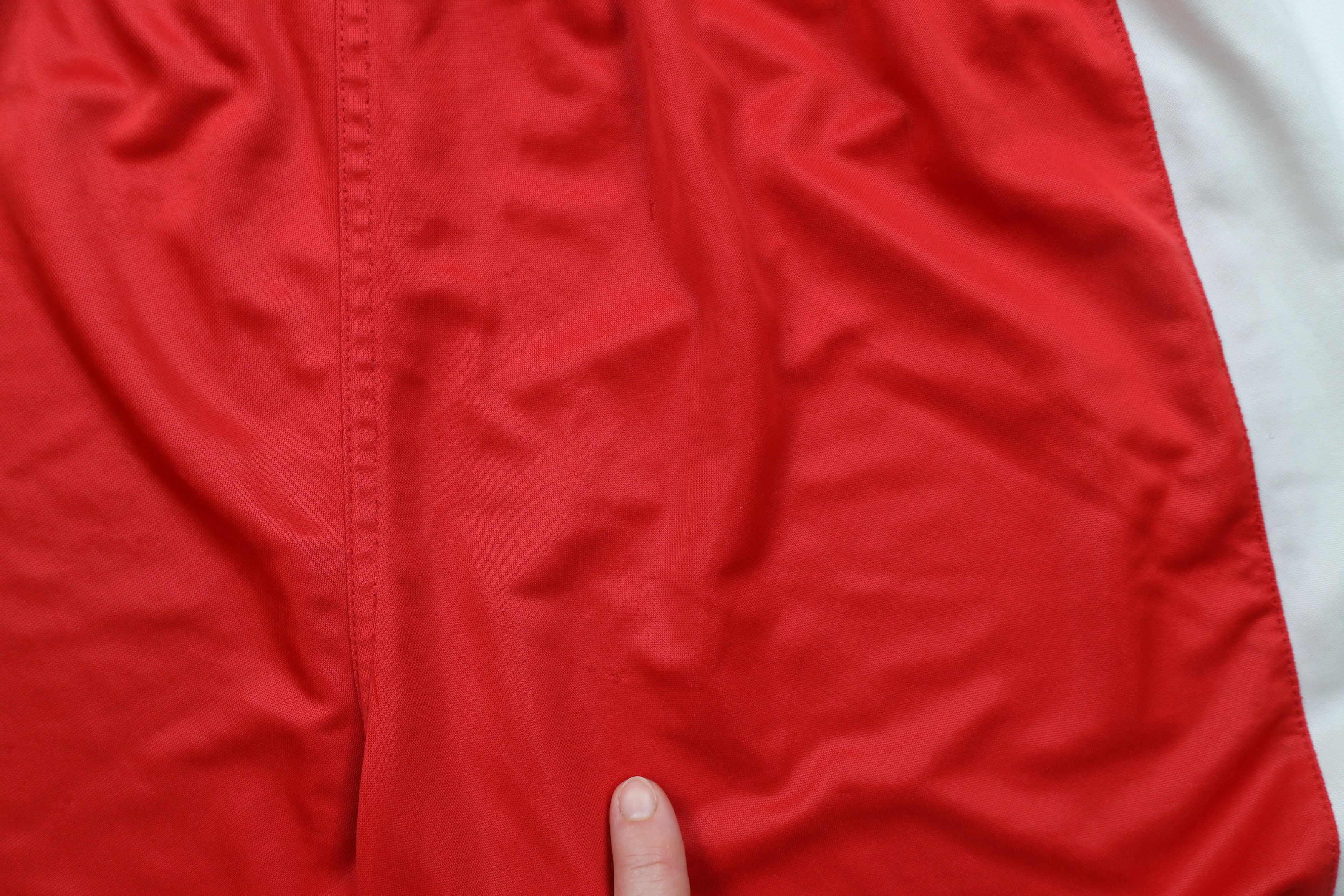 Vintage Vintage 90s Streetwear Above Knee Futbol Soccer Shorts Red Size US 32 / EU 48 - 13 Thumbnail