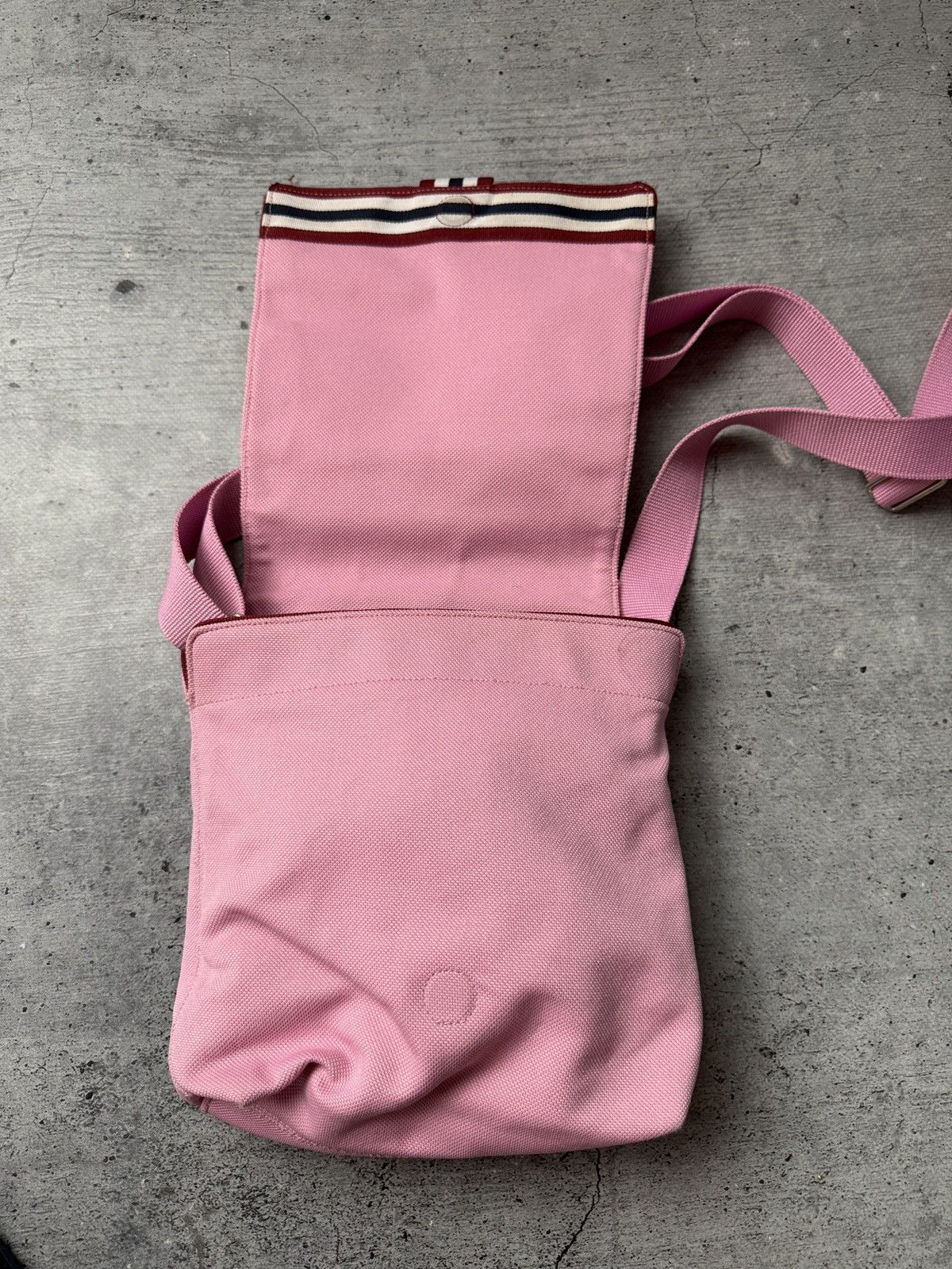 Lacoste Vintage Lacoste Crossbody Bag Pink Size ONE SIZE - 6 Thumbnail