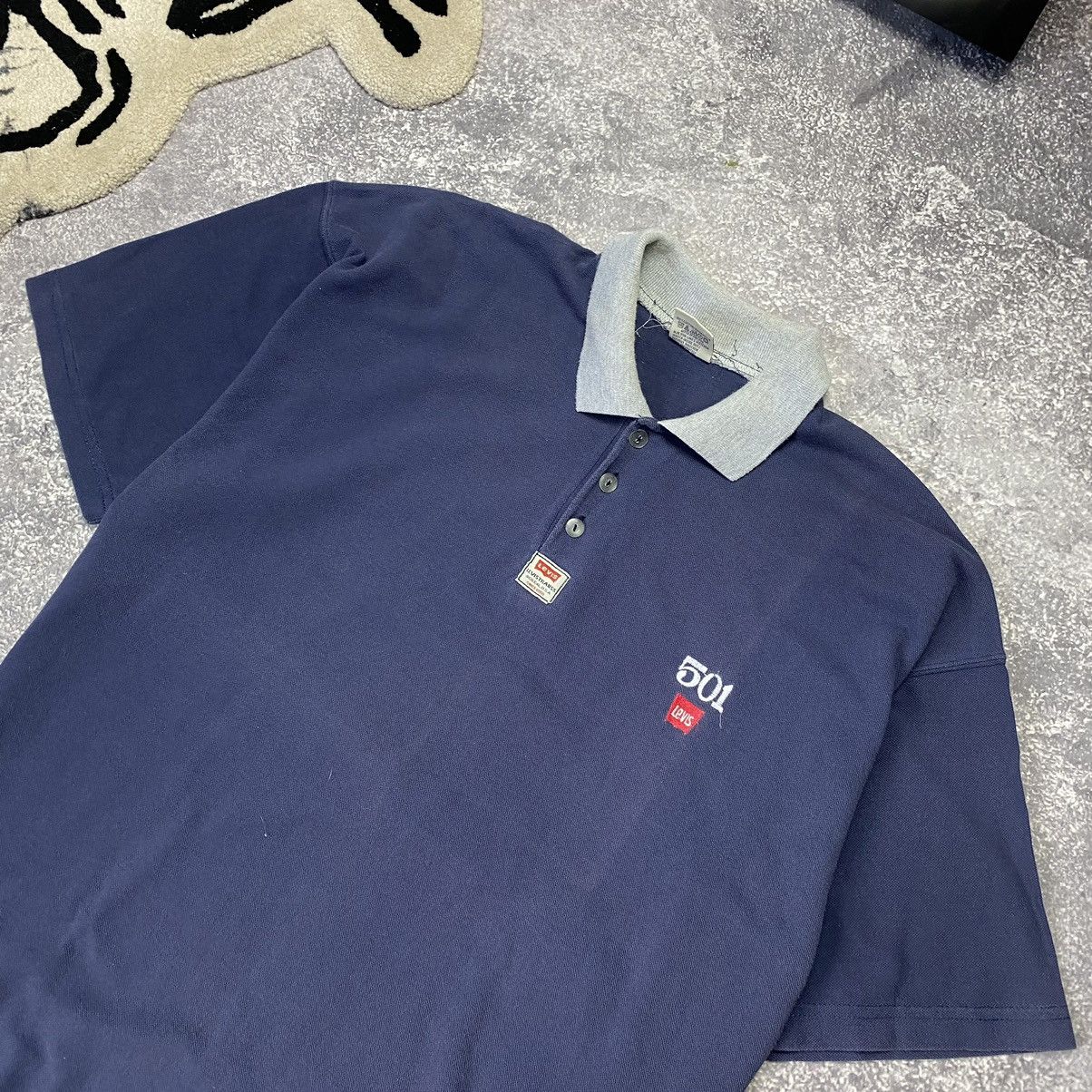 Levi's × Vintage Vintage Levi’s 501 Rare Made In USA 90’s polo Size US XXL / EU 58 / 5 - 2 Thumbnail