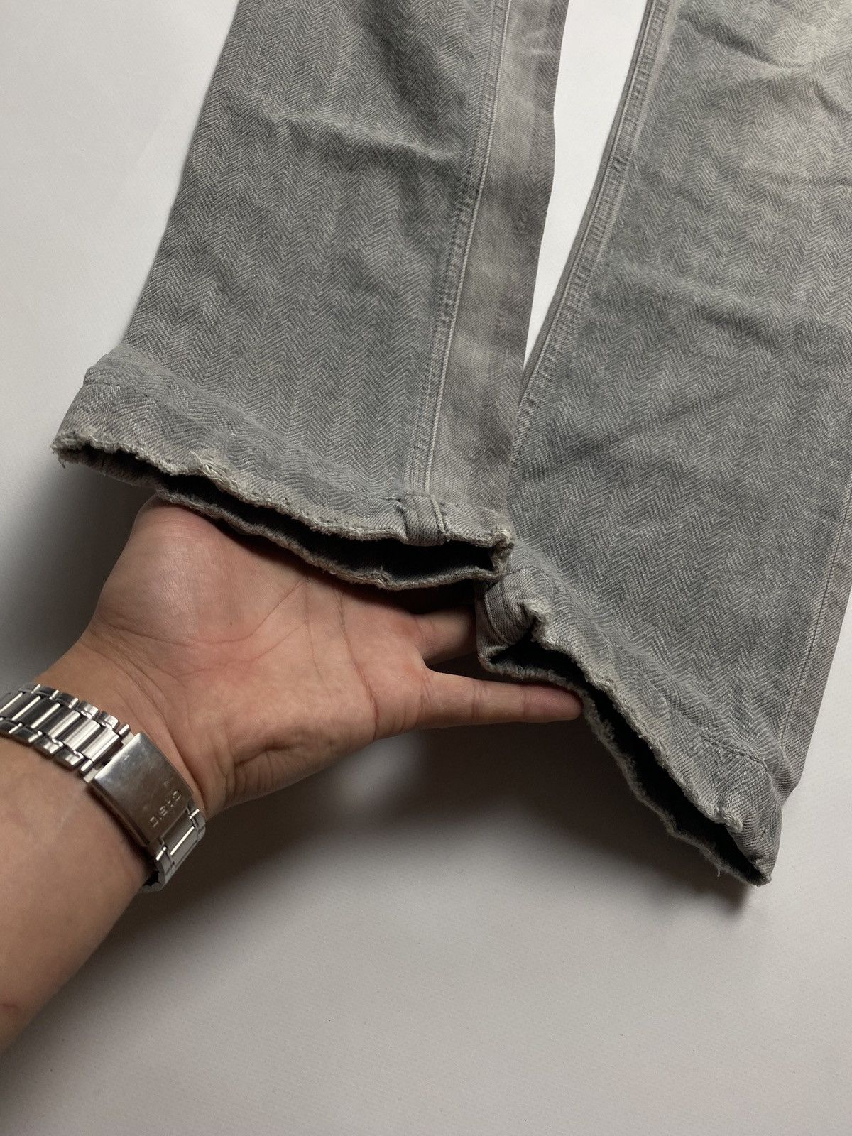 Dolce & Gabbana Vintage Y2K distressed Wash denim dolce Gabbana pants Size US 29 - 3 Thumbnail