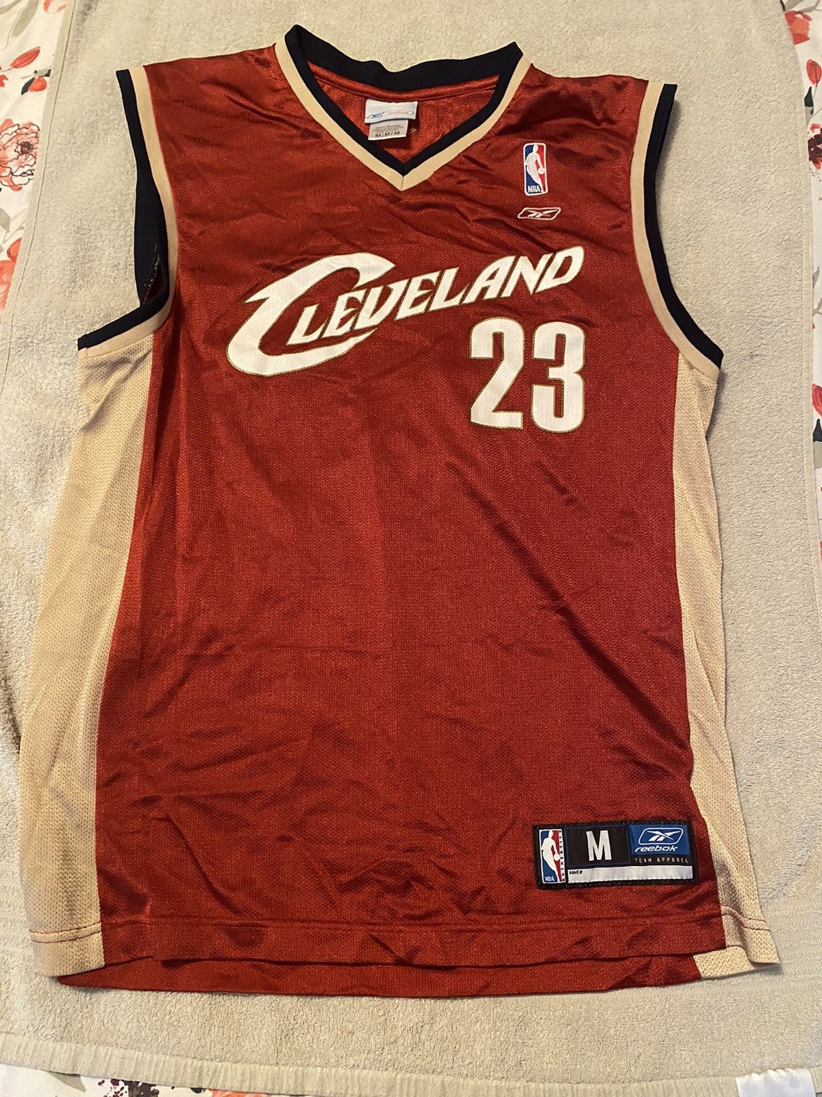 Reebok Lebron james Cleveland Cavaliers jersey 2003 Size US M / EU 48-50 / 2 - 1 Thumbnail