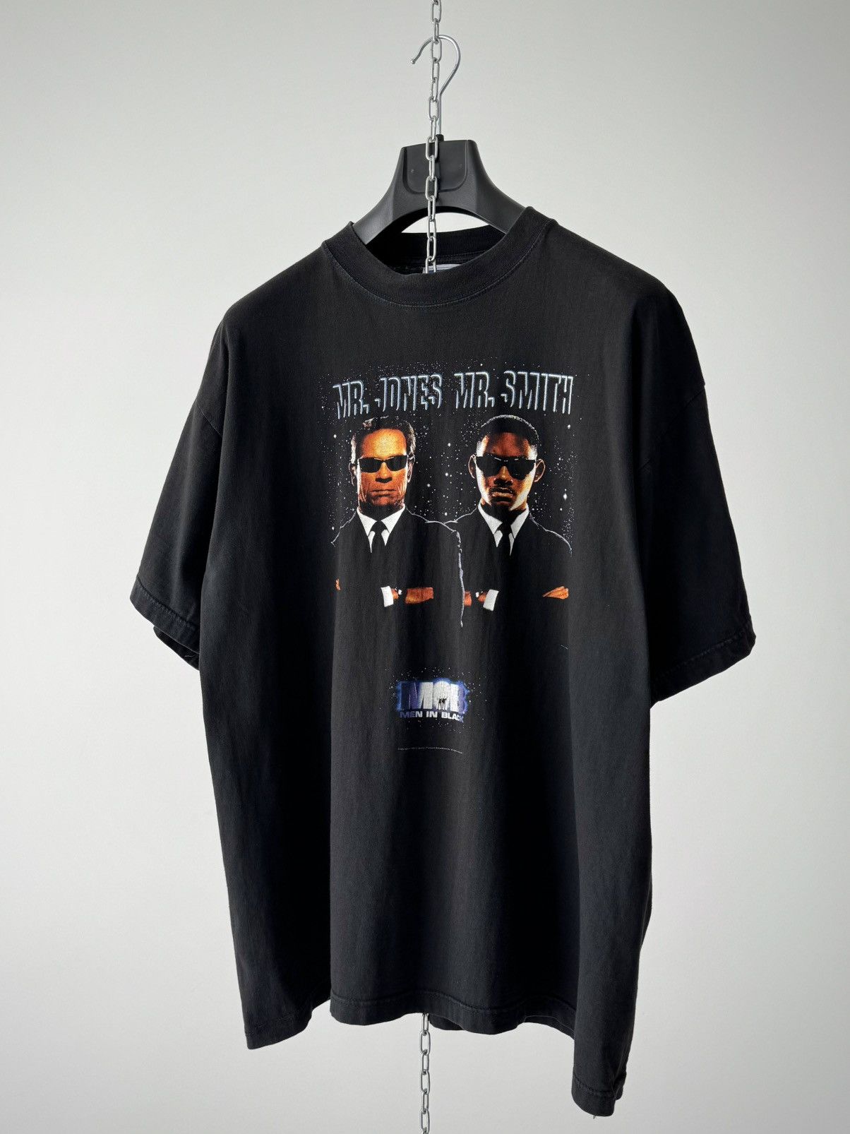 Vintage Vintage 1997 Men In Black Promo Movie T-Shirt Size US L / EU 52-54 / 3 - 2 Thumbnail