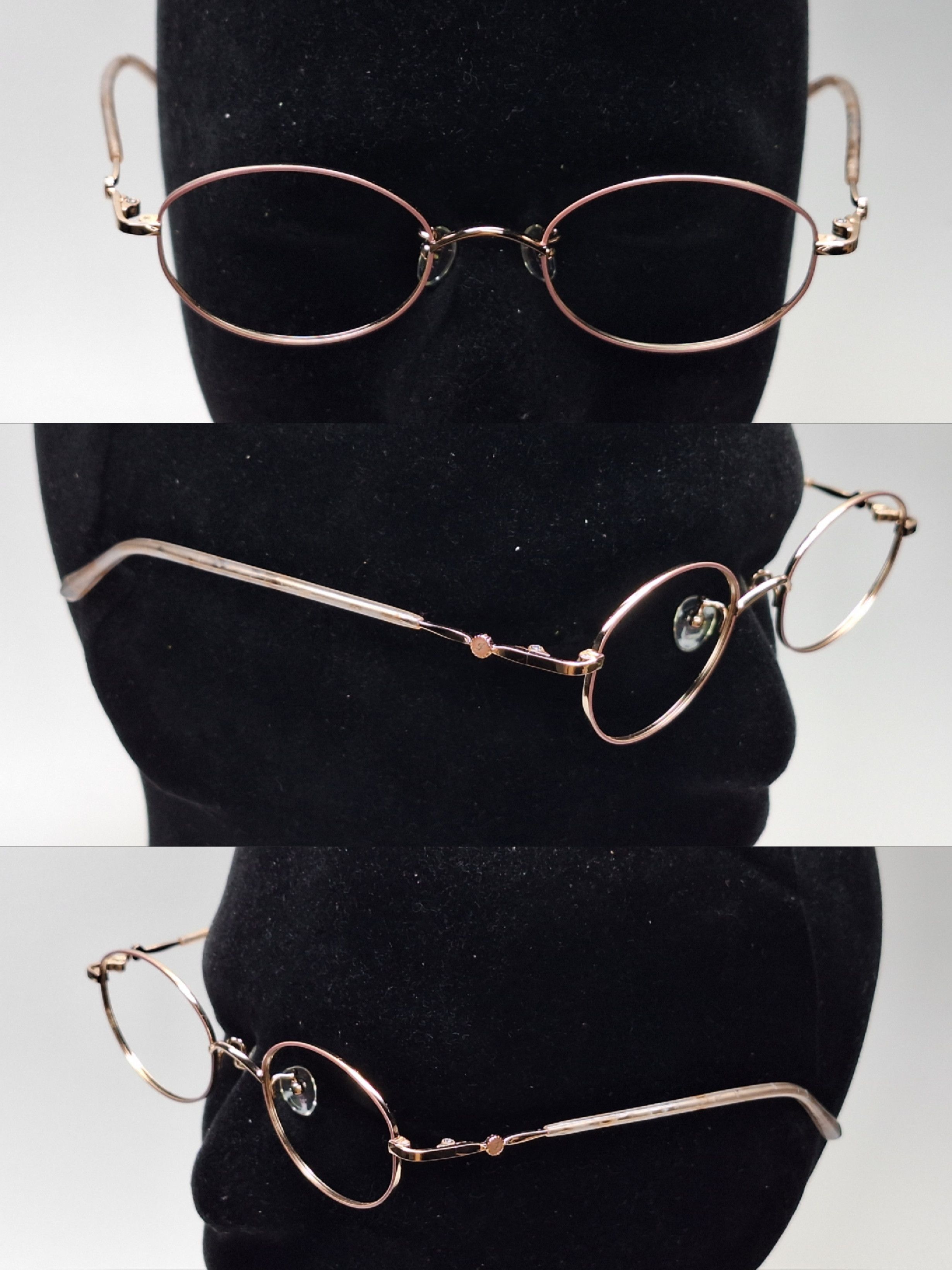 Jil Stuart Jill Stuart 05-0232 2022 Collection Titanium Eyeglass Frame Size ONE SIZE - 5 Thumbnail