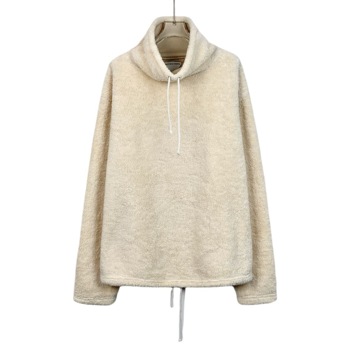Bottega Veneta Bottega Veneta Beige High Neck Long Sleeve Sweatshirt K26WX Size US L / EU 52-54 / 3 - 1 Thumbnail