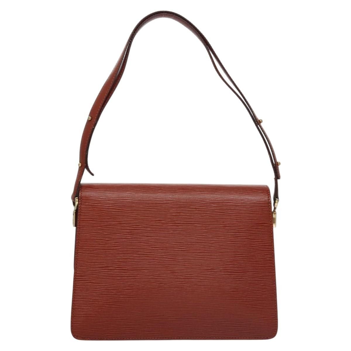 Louis Vuitton LOUIS VUITTON Epi Free Run Shoulder Bag Brown M52403 Size ONE SIZE - 2 Thumbnail