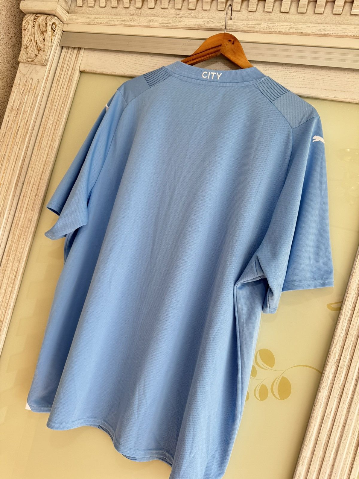 Puma Manchester City 2023-2024 Home Soccer Jersey Football Kit Size US XXL / EU 58 / 5 - 9 Thumbnail