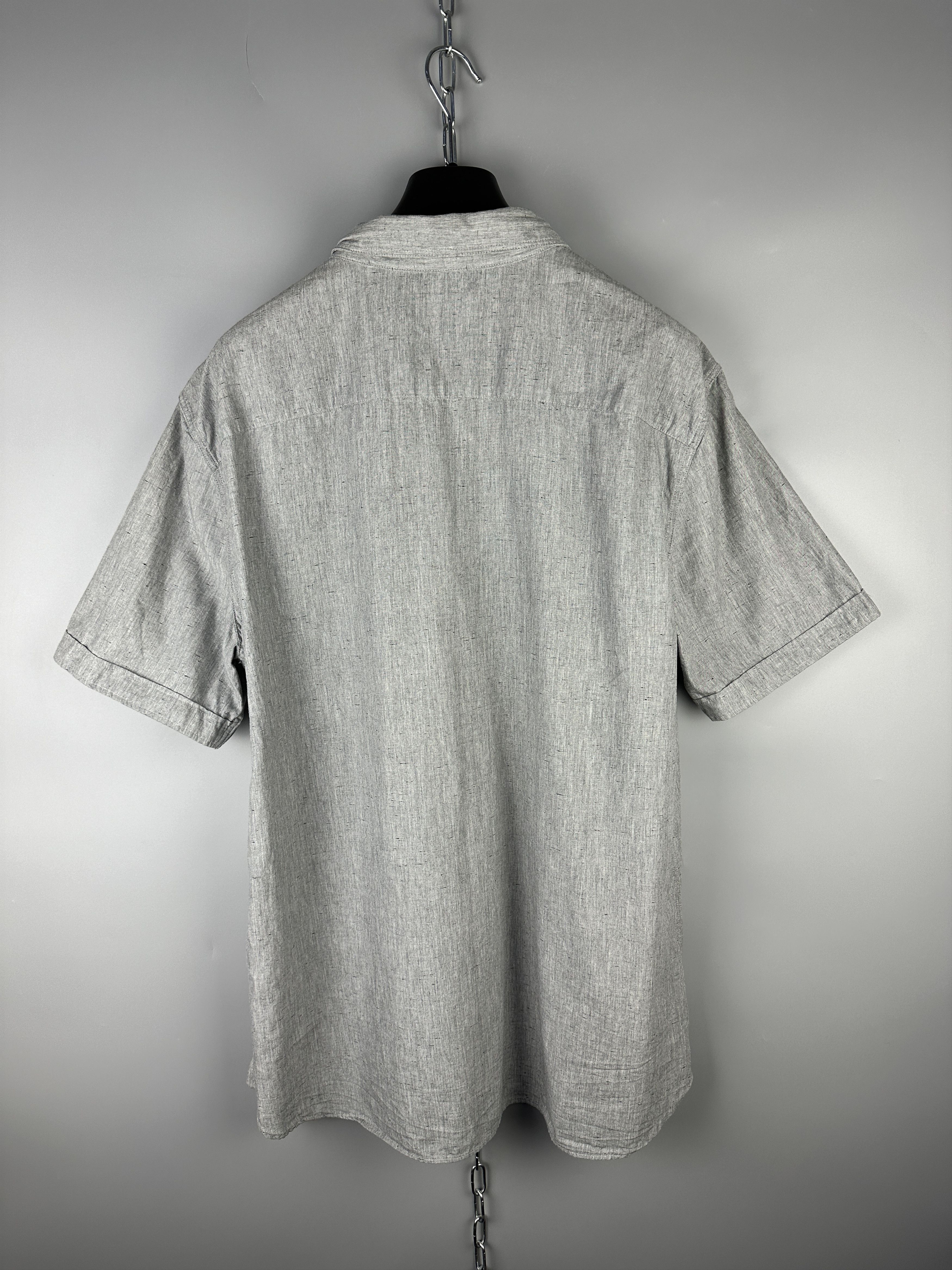 Allsaints Allsaints Button Up Short Sleeve Shirt Size US XL / EU 56 / 4 - 7 Thumbnail