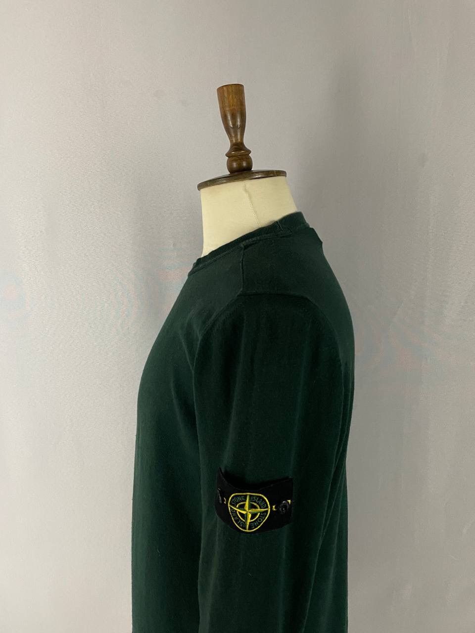 Stone Island Stone Island Sweater Dark Green Size US XL / EU 56 / 4 - 5 Thumbnail
