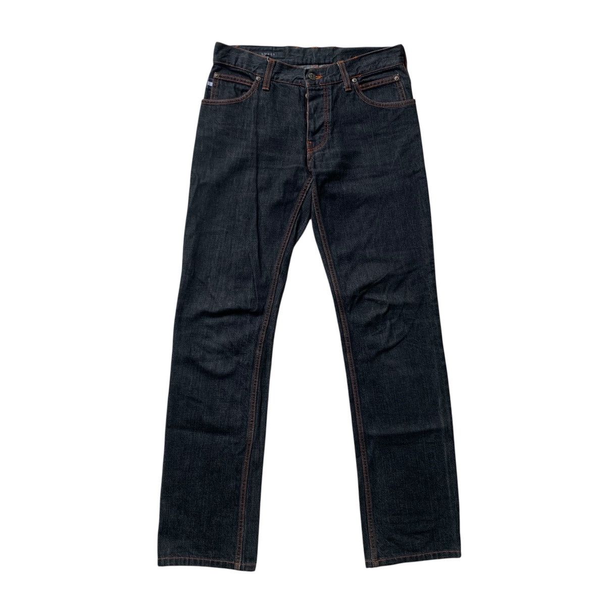 Gucci Gucci jeans with zippered pockets on the back Size US 29 - 1 Thumbnail