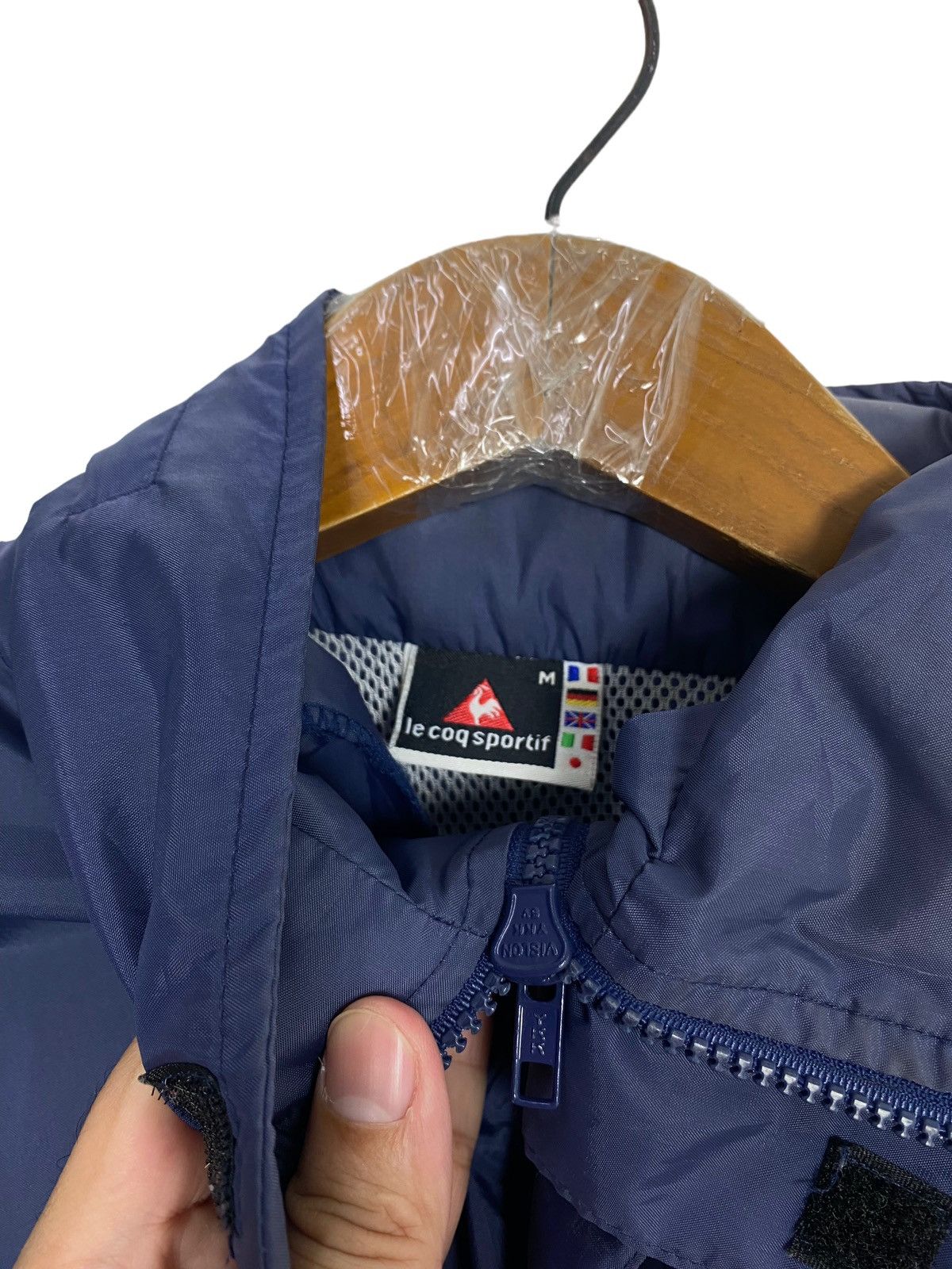 Le Coq Sportif Rare‼️ Vintage Lecoq Sportif Big Logo Spellout Size US XL / EU 56 / 4 - 6 Thumbnail