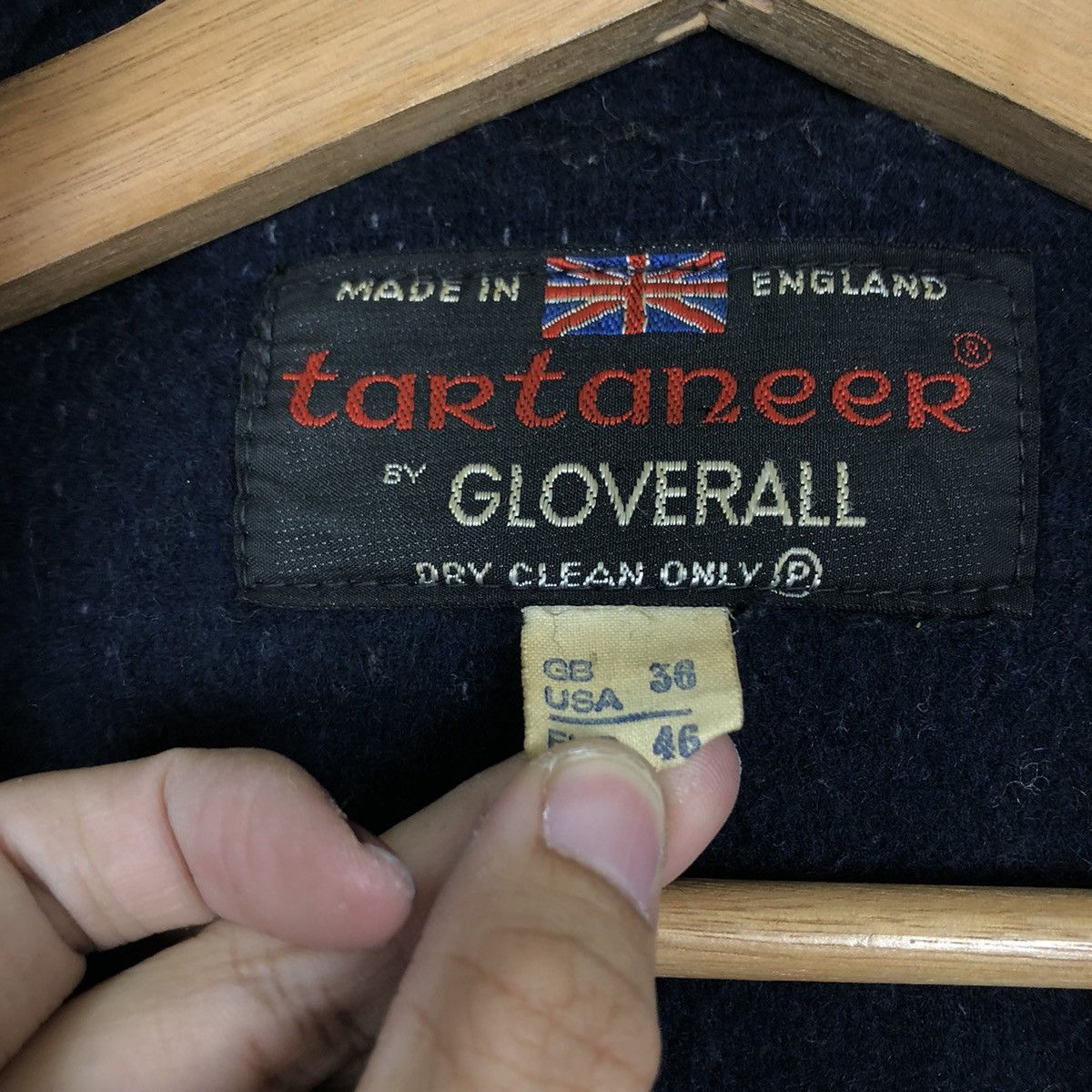 Gloverall VINTAGE LONG WOOL JACKET TARTANEER GLOVERALL ENGLAND Size US M / EU 48-50 / 2 - 13 Thumbnail