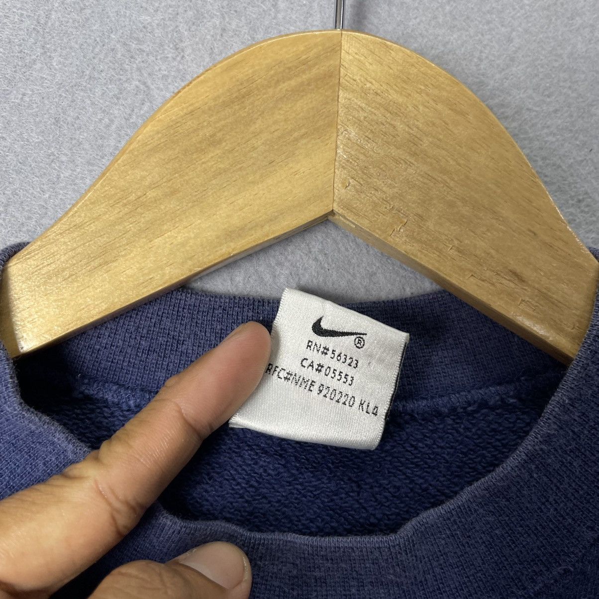 Nike Vintage 2000s Nike “Just Do It” Double Logo Sweatshirt Size US M / EU 48-50 / 2 - 10 Thumbnail