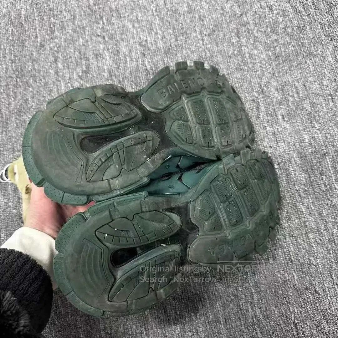 Japanese Brand Balenciaga Track Size 42 Green. Size US 9 / EU 42 - 6 Thumbnail