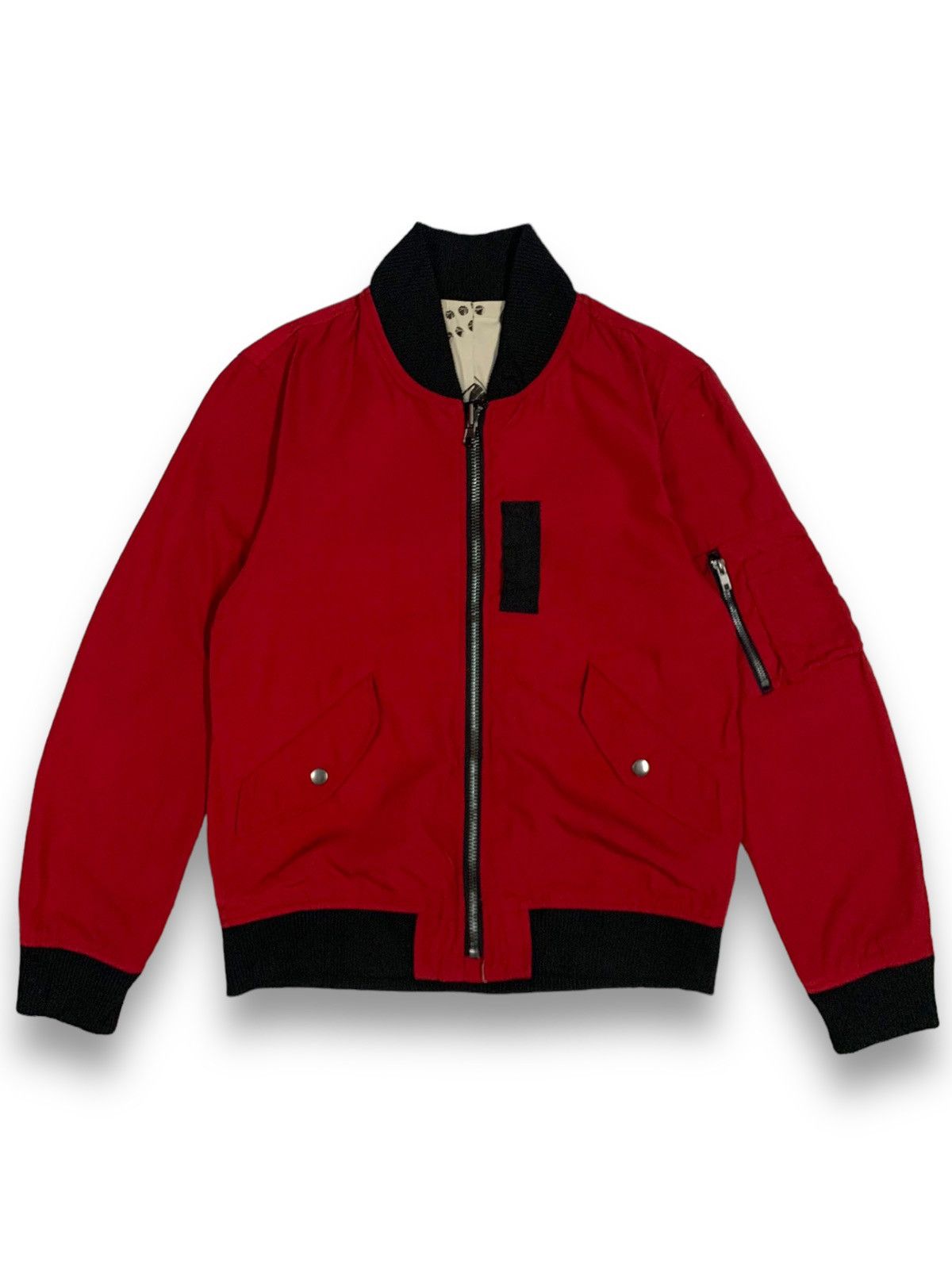 Hysteric Glamour Japanese Brand JackRose Full Print Reversible Bomber Jacket Size US M / EU 48-50 / 2 - 3 Thumbnail