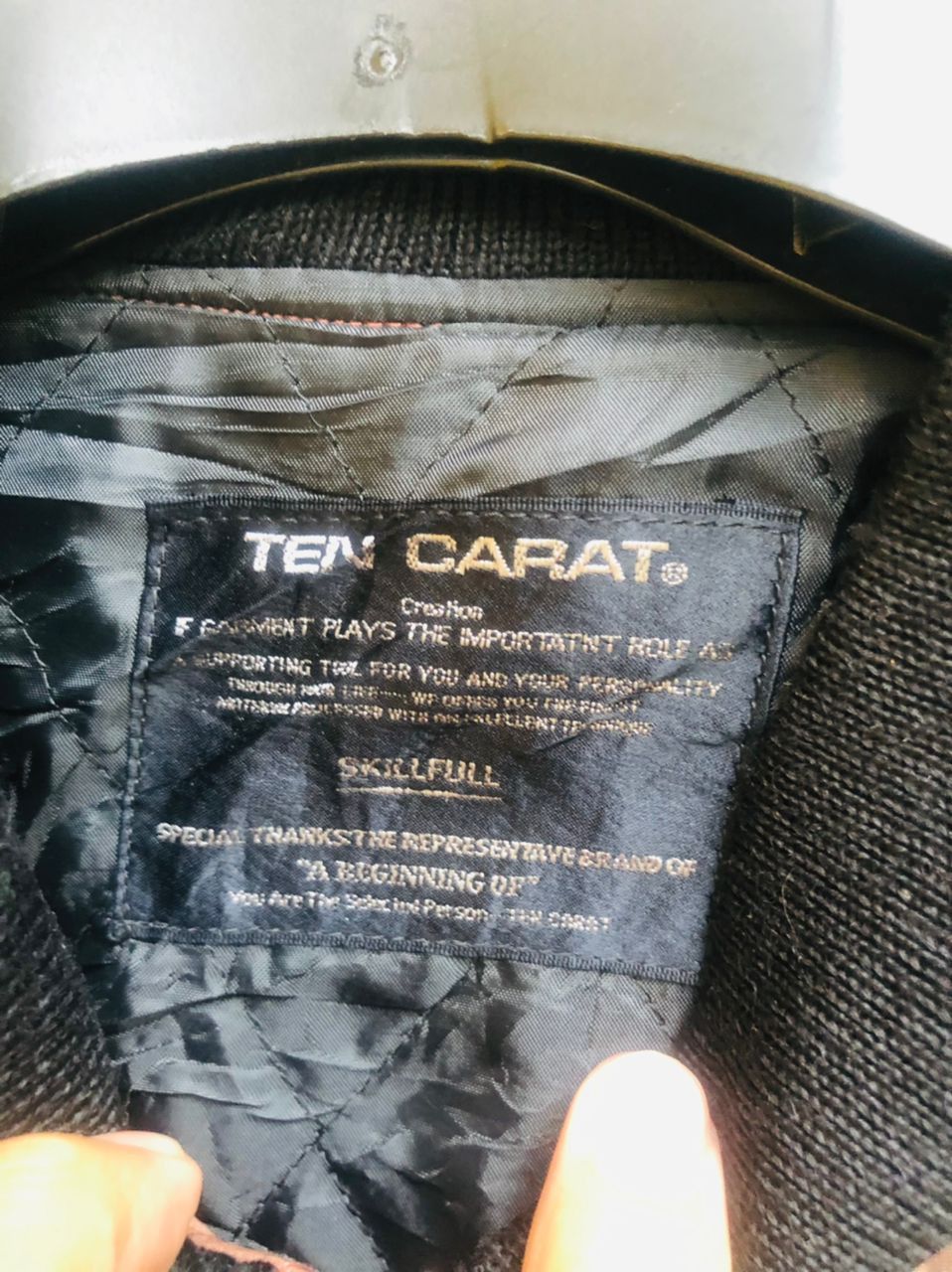 Japanese Brand × Vintage Vintage Ten Carat Japanese Designer Fashion Style Size US L / EU 52-54 / 3 - 7 Thumbnail