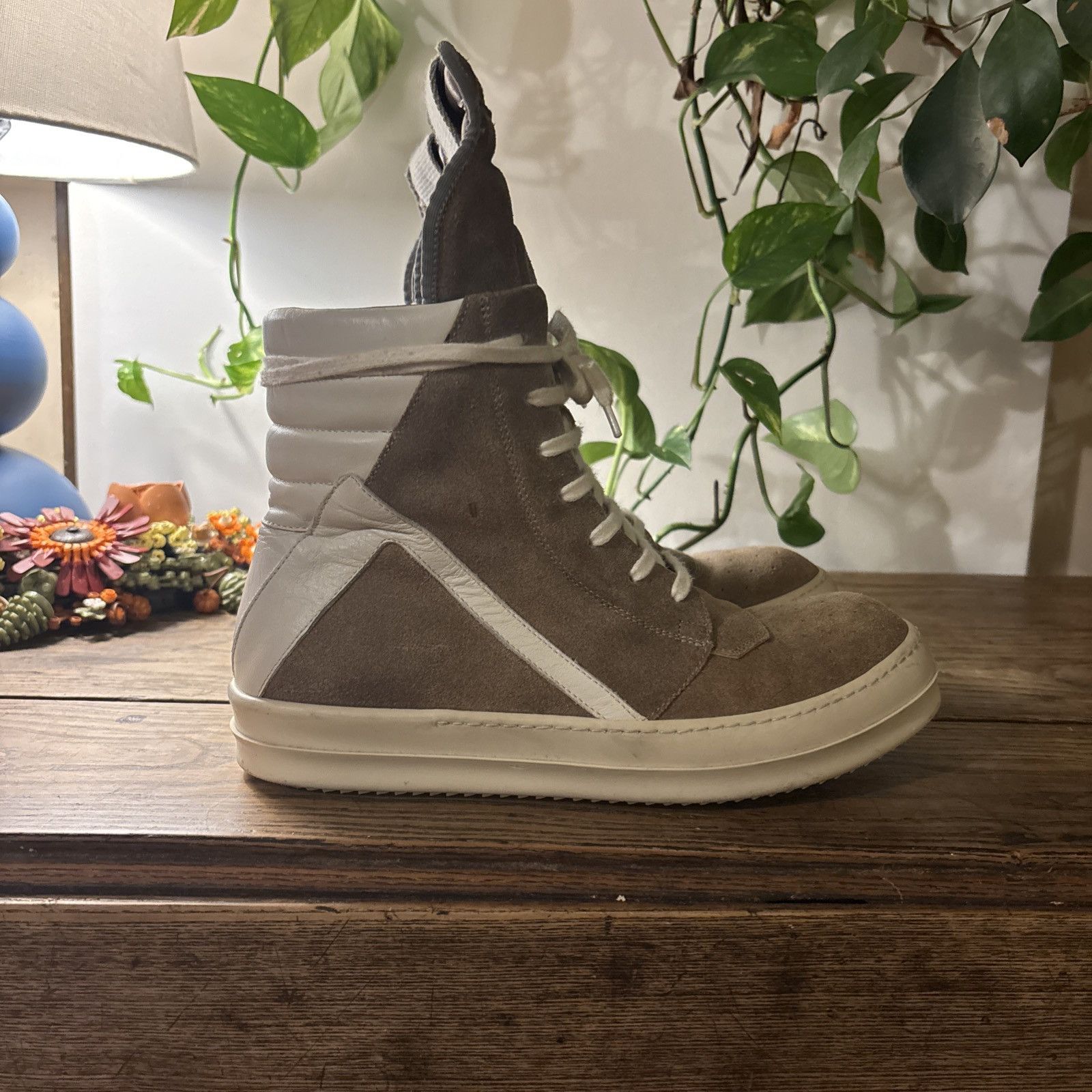 靴 [NFS] fw15 Rick owens geobasket size 41 Rick Owens Geobasket 41 | Grailed