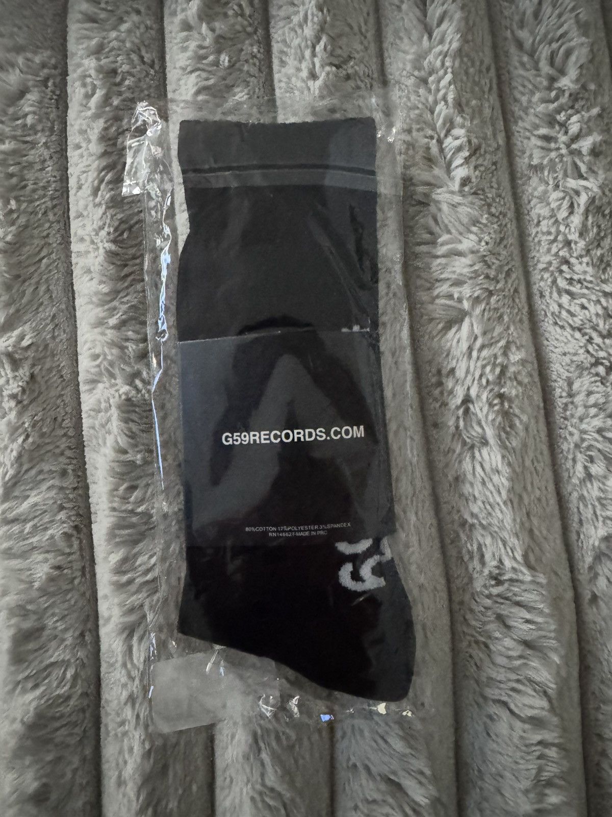 G59 Records $uicideboy$ G59 monochrome socks suicideboys greyday staff Size ONE SIZE - 6 Thumbnail