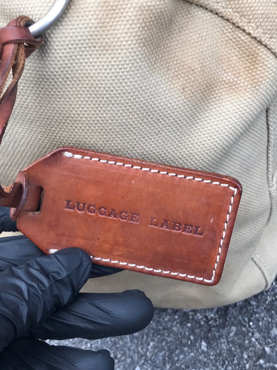 Japanese Brand Vintage Luggage Label Military Travel Bag Size ONE SIZE - 13 Thumbnail