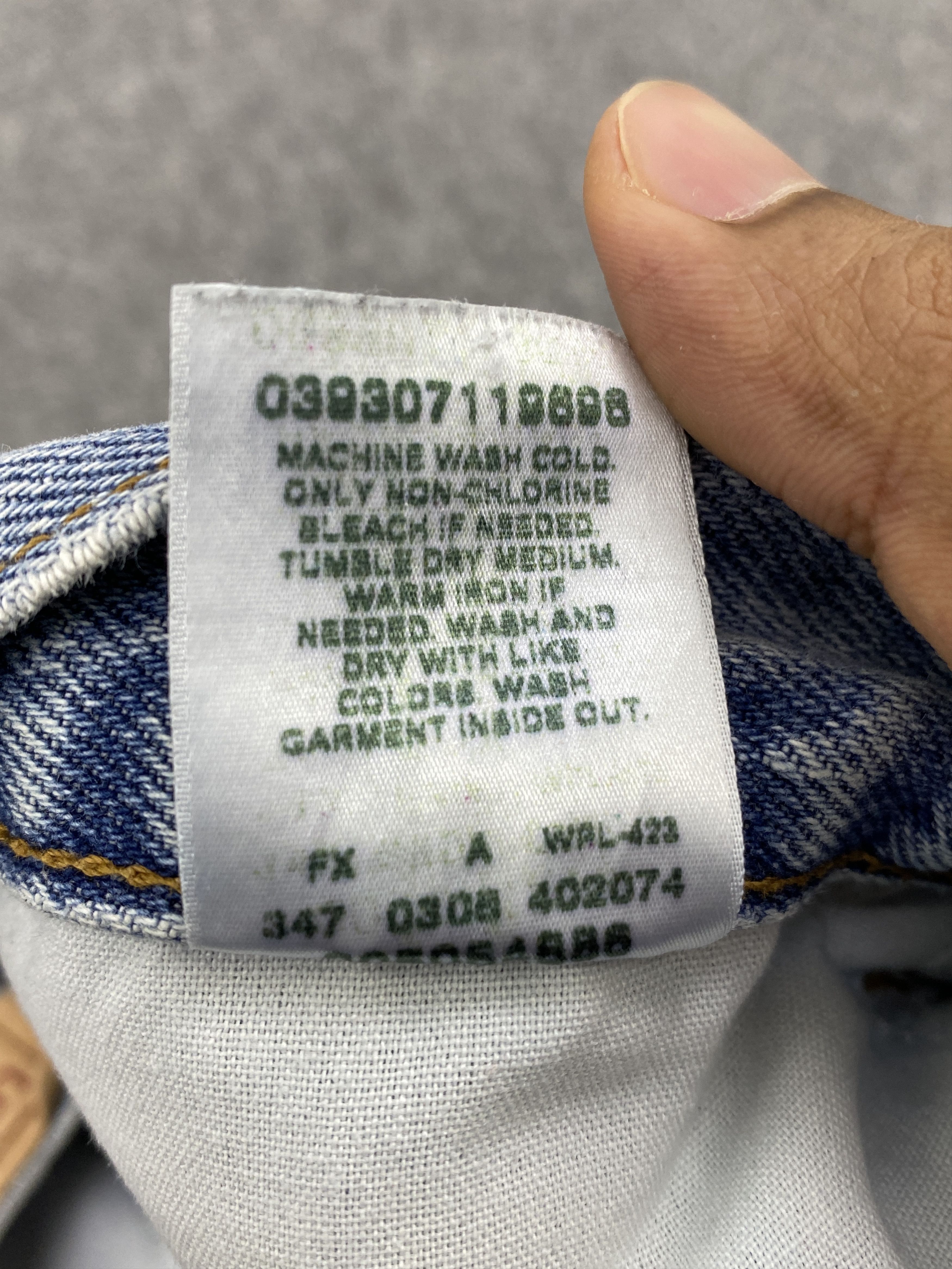 Levi's Light Washed Vintage Levis 505 Jeans DP2621 Size US 34 / EU 50 - 8 Thumbnail
