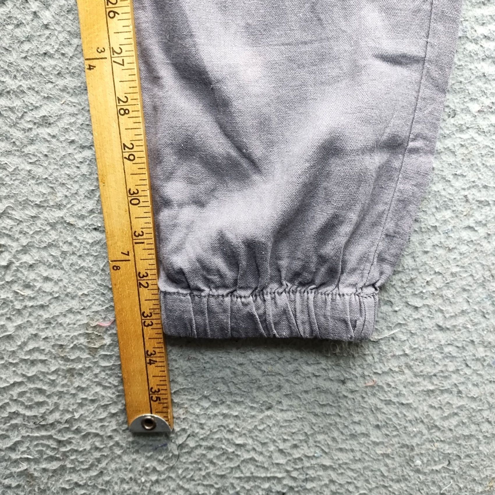 Calvin Klein Calvin Klein Womens Jogger Pants 6 Gray Elastic Drawstring Tapered Leg Pants Size 28" / US 6 / IT 42 - 3 Thumbnail