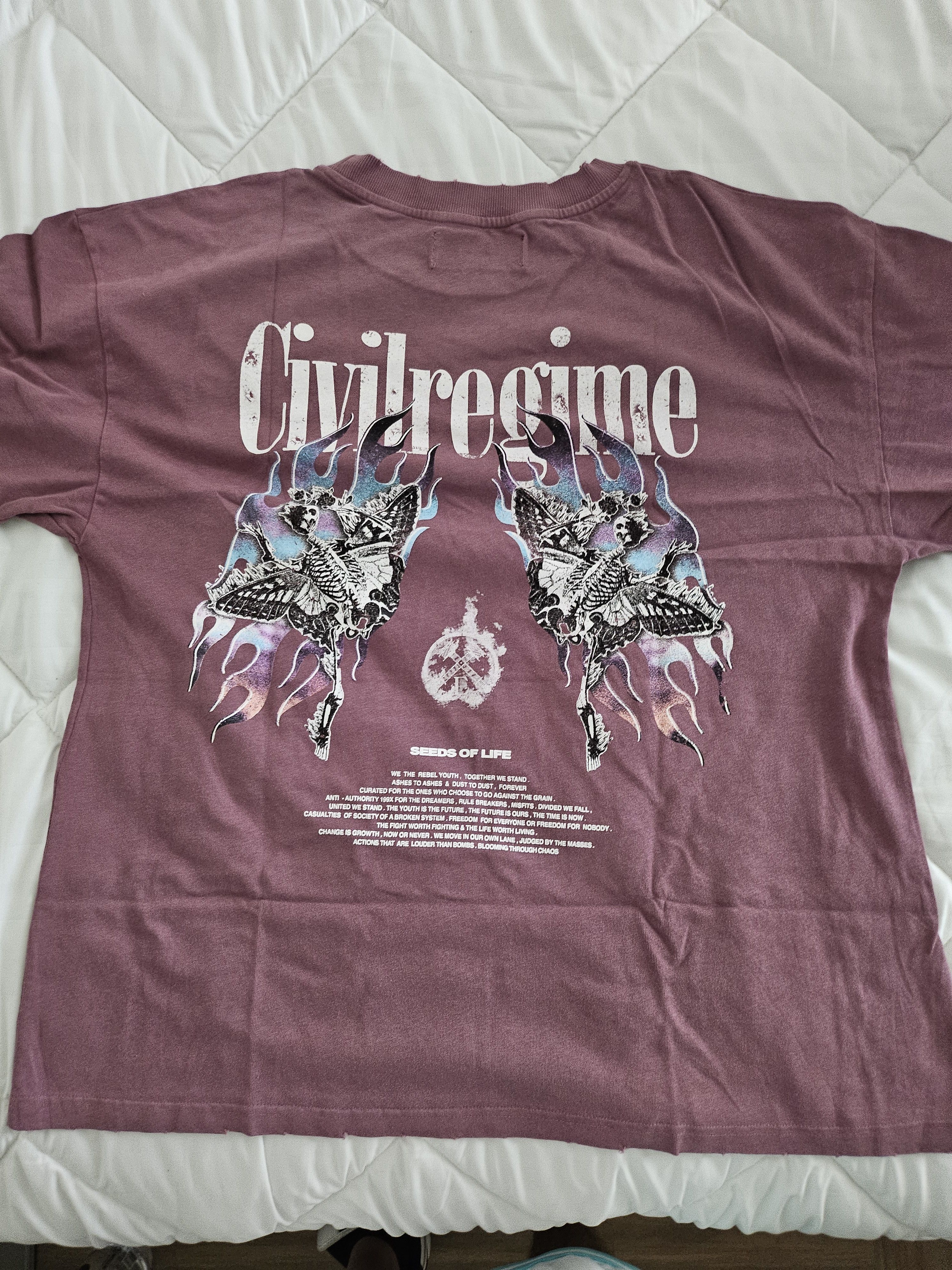 Civil Regime Men's L Civil Regime red label t-shirt only 500 produced Size US L / EU 52-54 / 3 - 2 Thumbnail