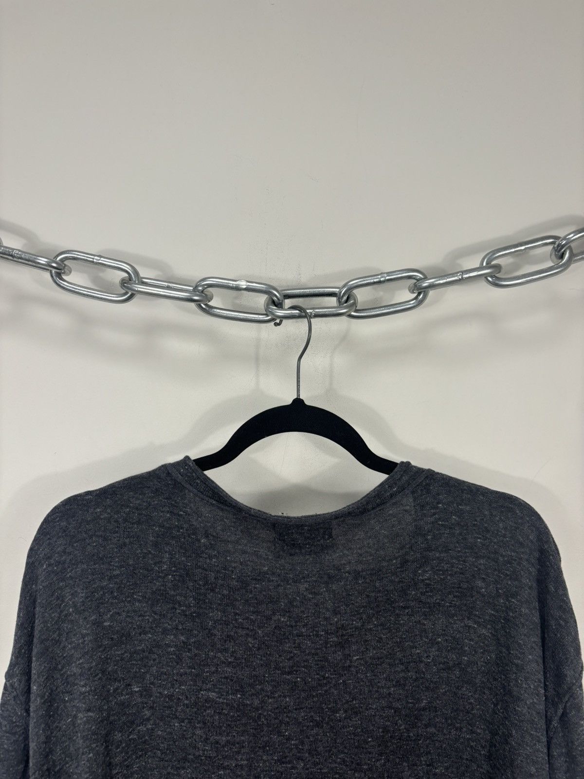 Diesel Vintage Diesel Y2K Logo Gray Avant Garde Hype Sweater Size US XXL / EU 58 / 5 - 12 Thumbnail