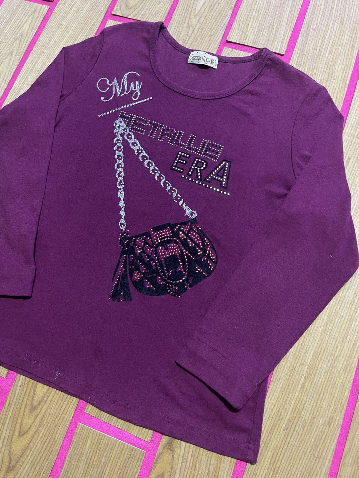 If Six Was Nine Y2K LEE KUANG long sleeve tshirt women gliter style Size M / US 6-8 / IT 42-44 - 2 Thumbnail